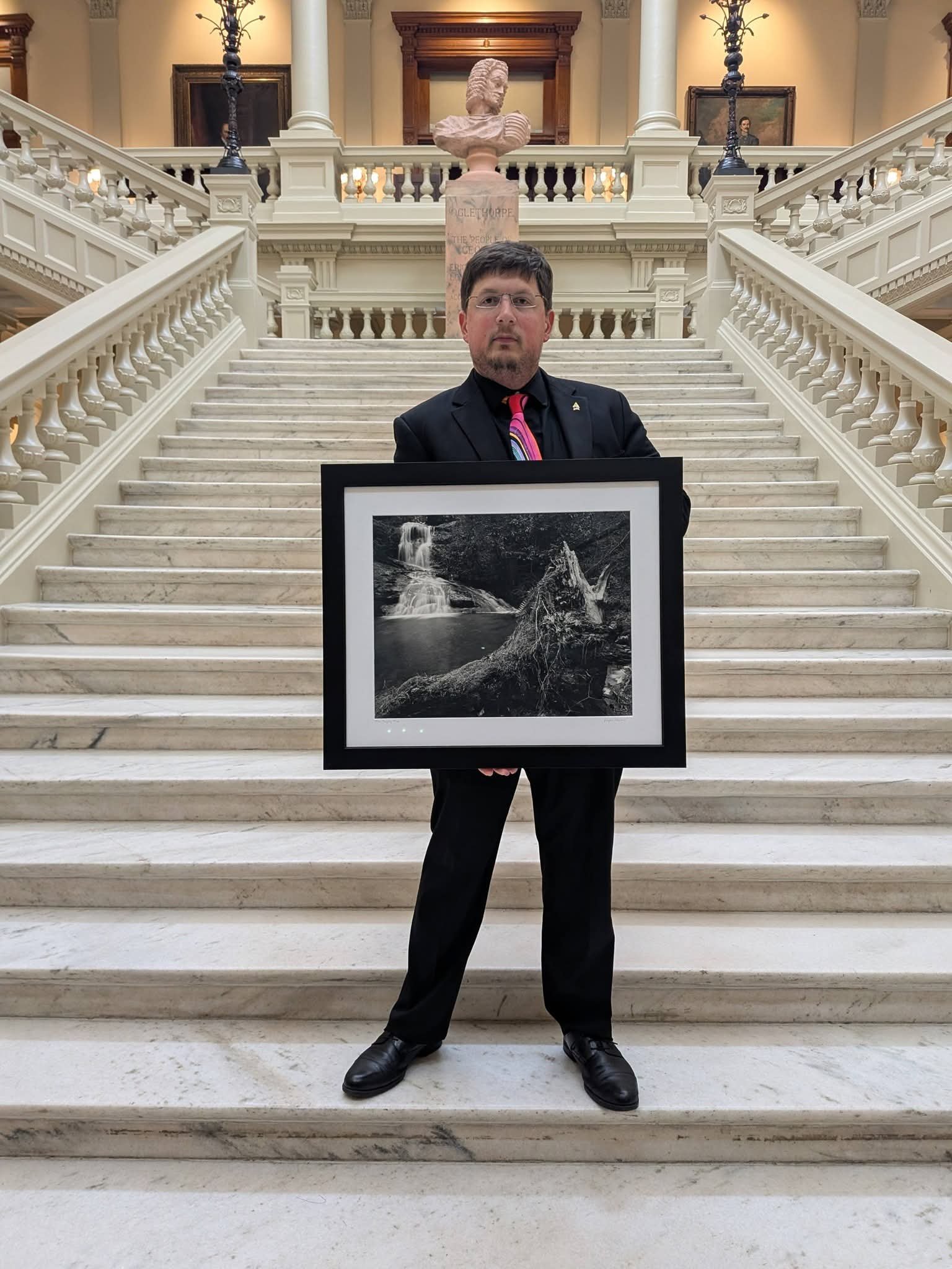 Member Moment: Bryan Garris’ “The Praying Tree” Displayed at Georgia State Capitol with Art of Georgia Program