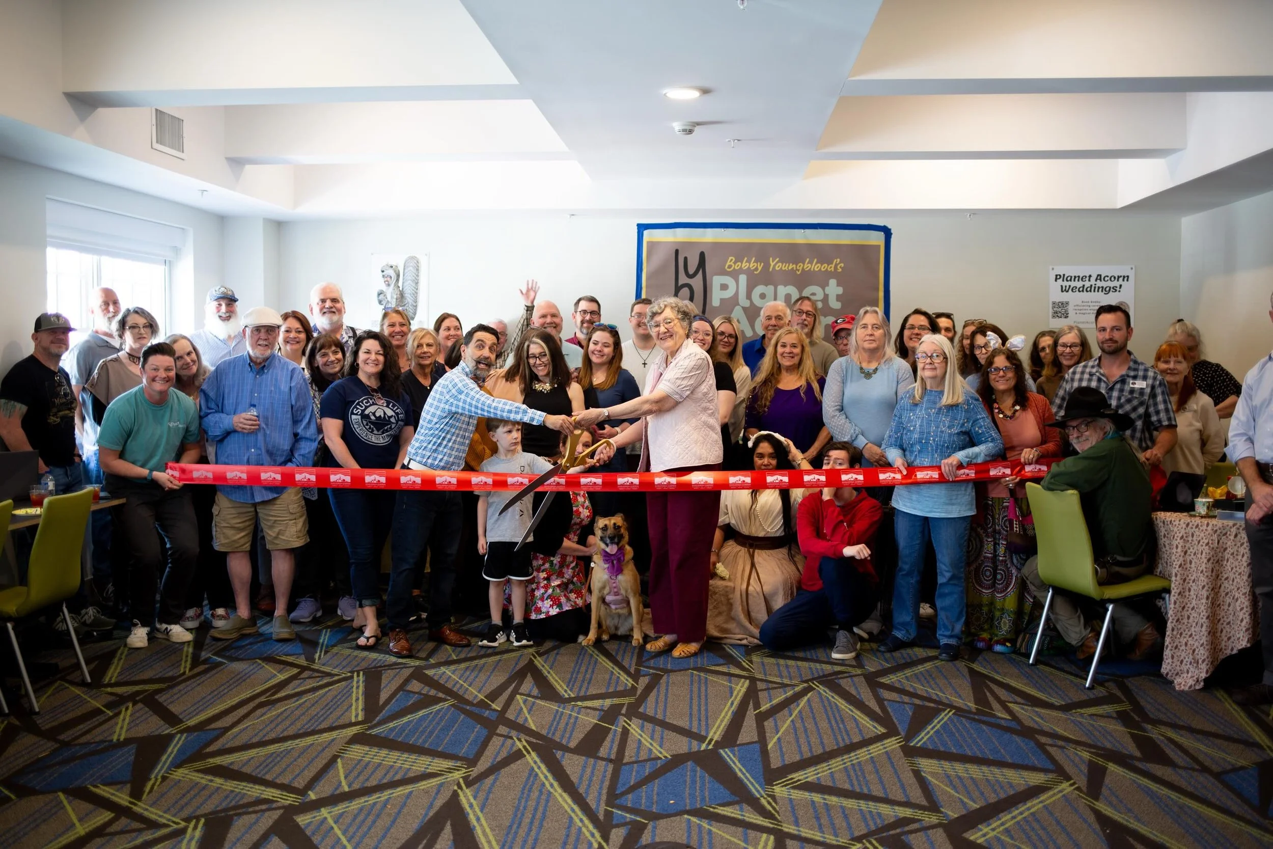 Creativity and Community Shine at Planet Acorn Ribbon Cutting