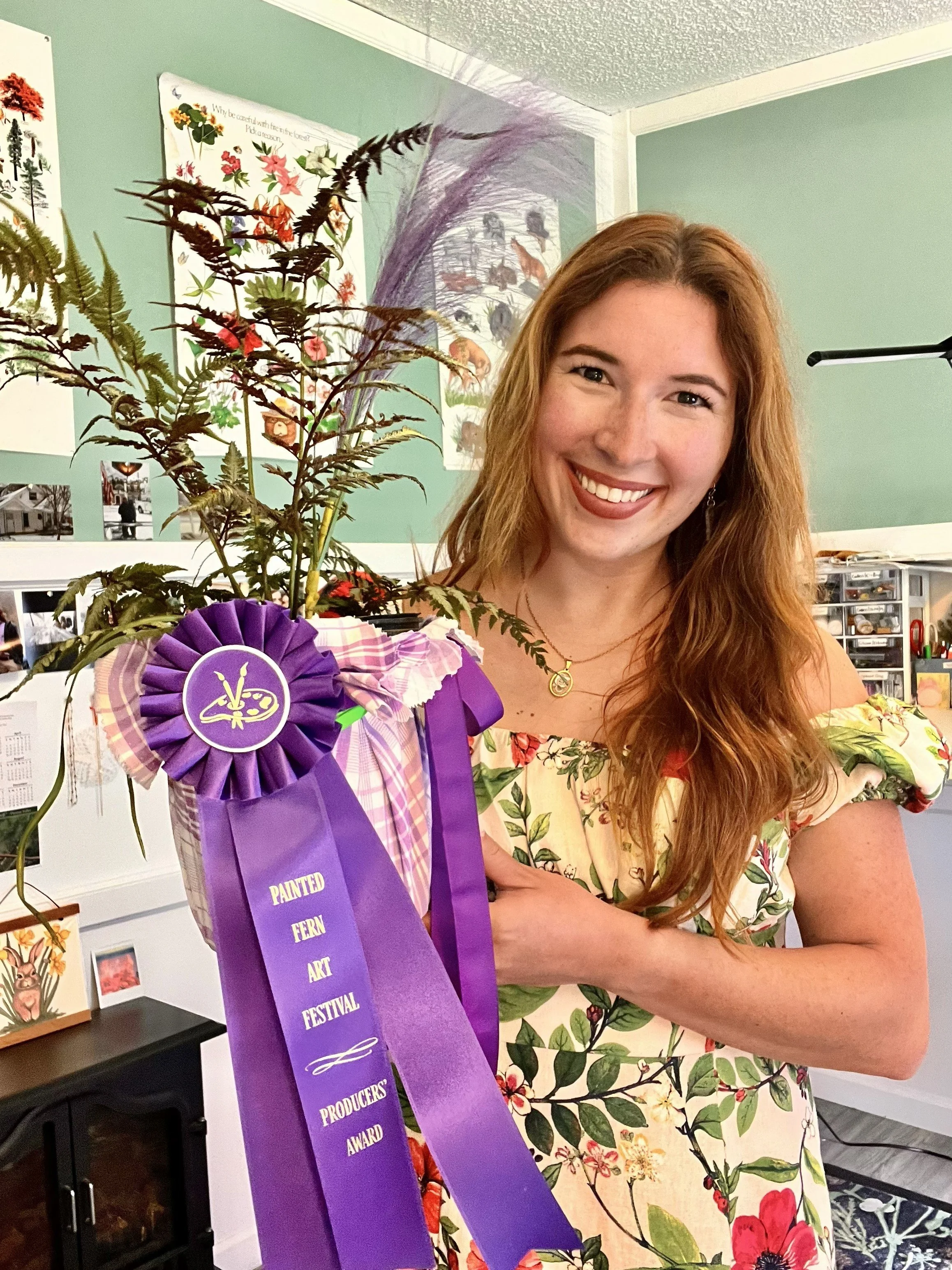 Celebrating Success: Evie Somogyi Kitchens Earns Producer's Choice at the Painted Fern Festival of Art

