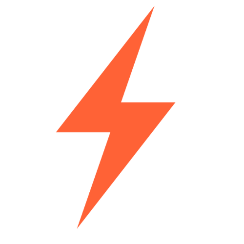 Electric Rose orange bolt - based in Nashville, TN