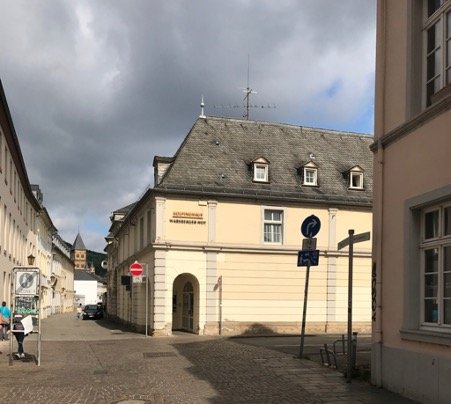 End of Dietrichstrasse towards the Moselle