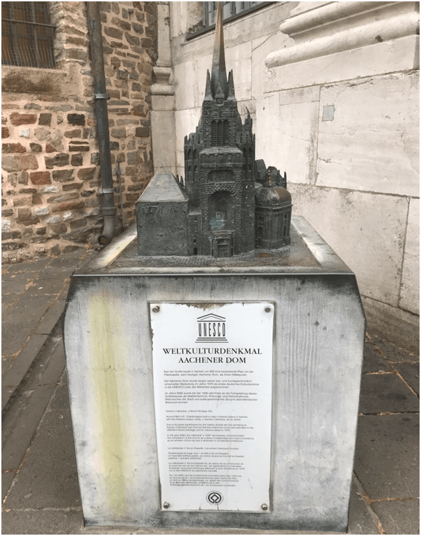 Model of Aachen Cathedral