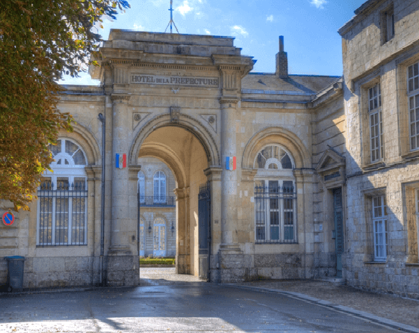 Hotel de la Prefecture - Where Fanny and her party were entertained – rebuilt in 1856