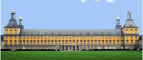 Electoral Palace Bonn – The residential palace of the Prince Electors but since 1818 the main building in the City centre of the University of Bonn. Nietsche, Marx, Adenauer among its alumni