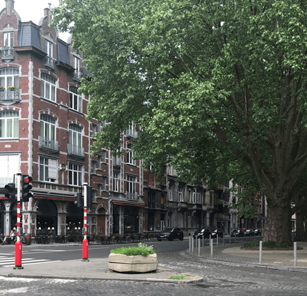 Liège now has many parks and wide streets