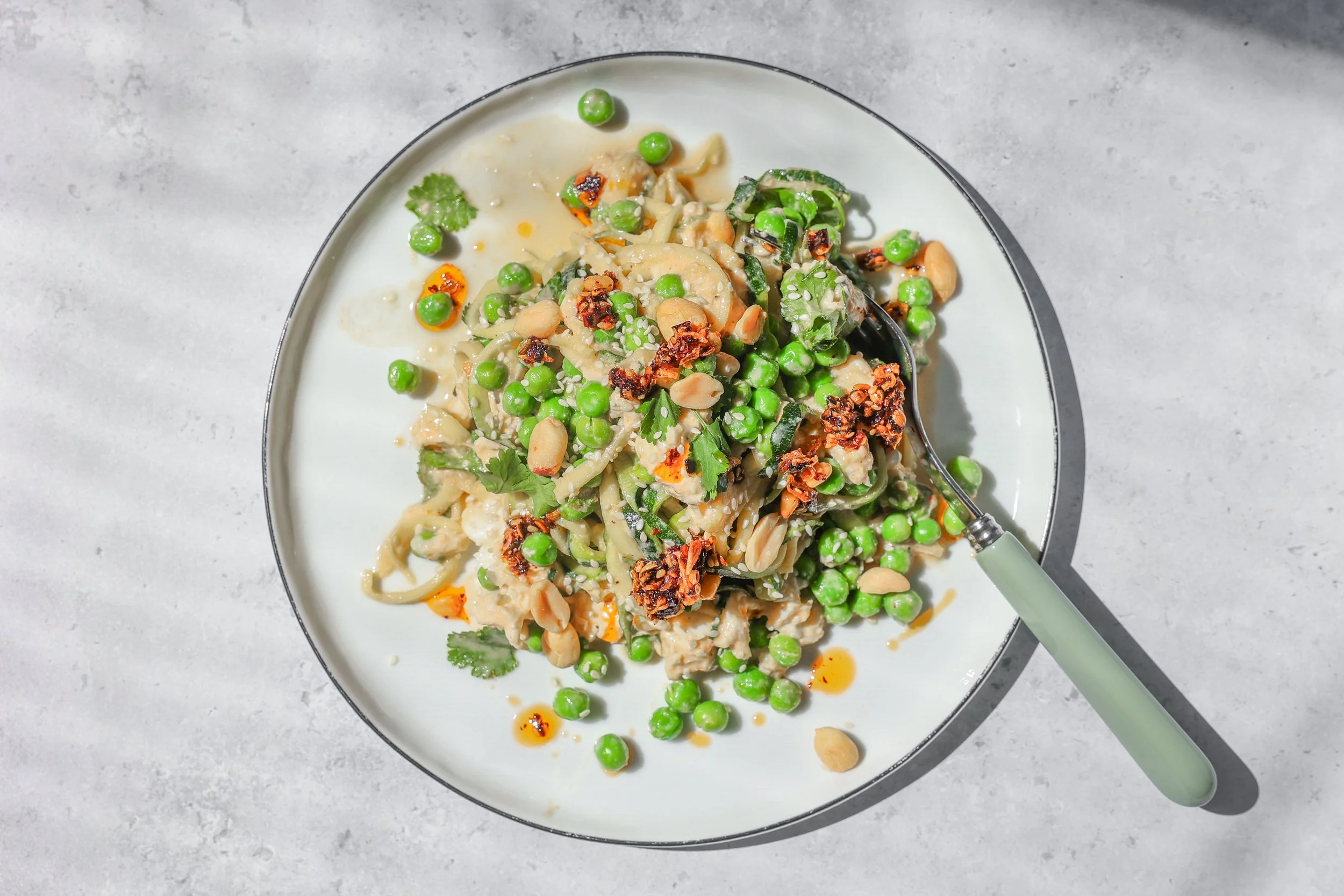 Rezept für Cold Sesame Zoodles