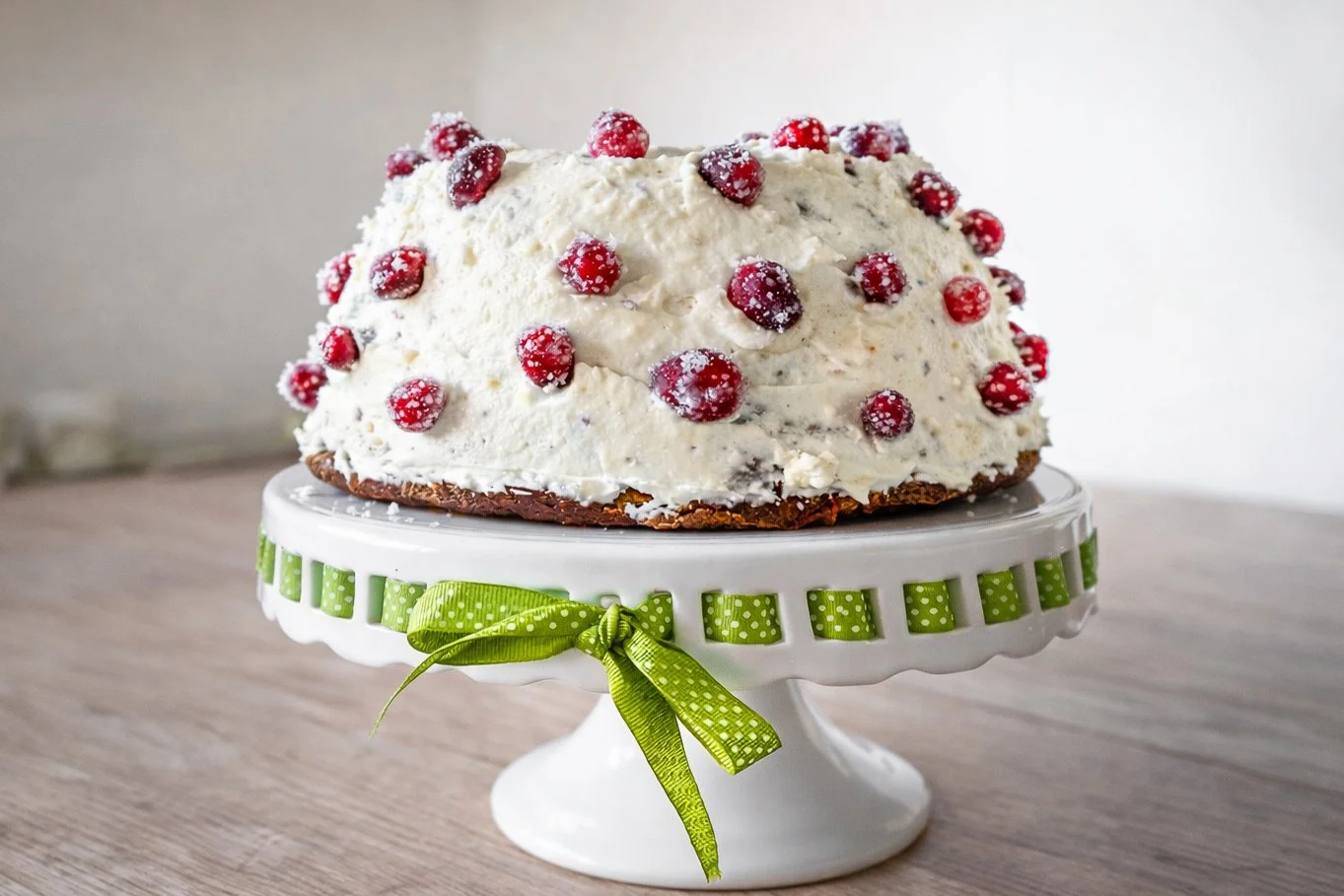 Weihnachtlicher Tresenkuchen