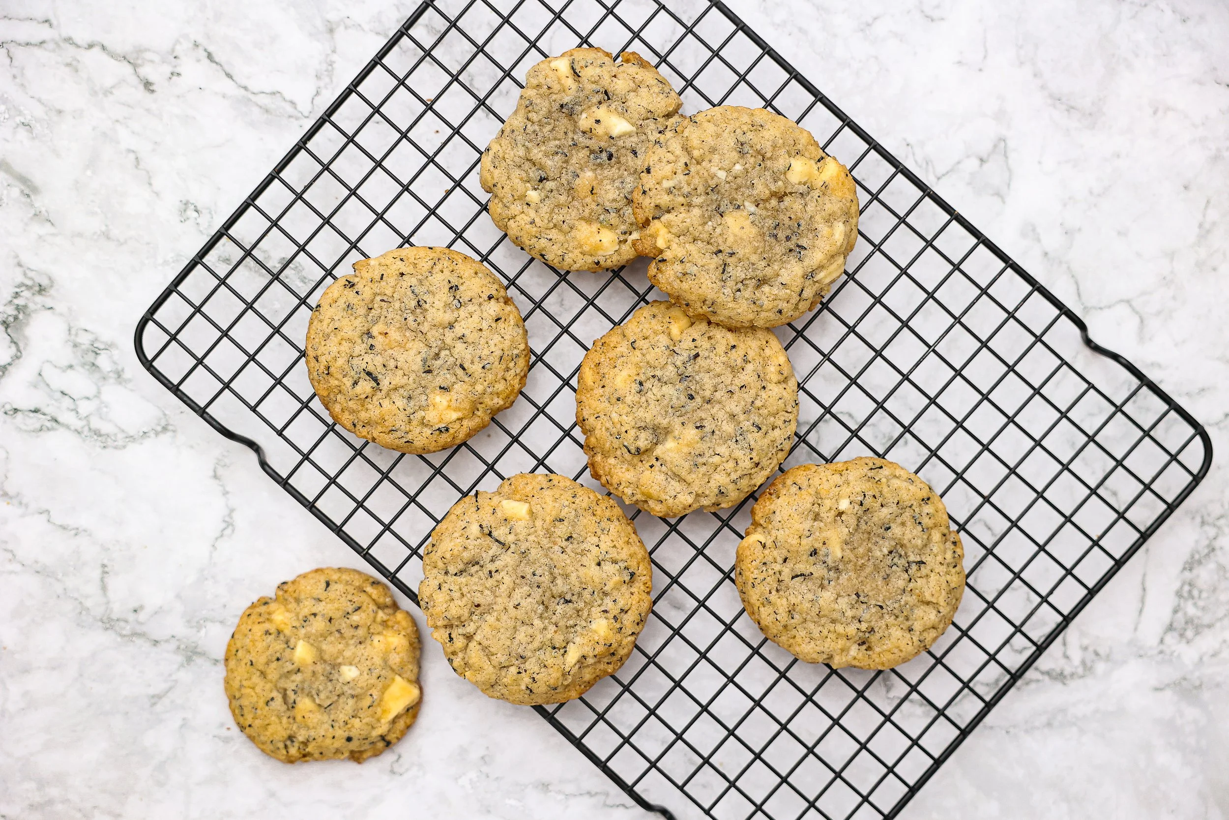 Rezept für Earl-Grey-&-Weiße-Schokolade-Cookies