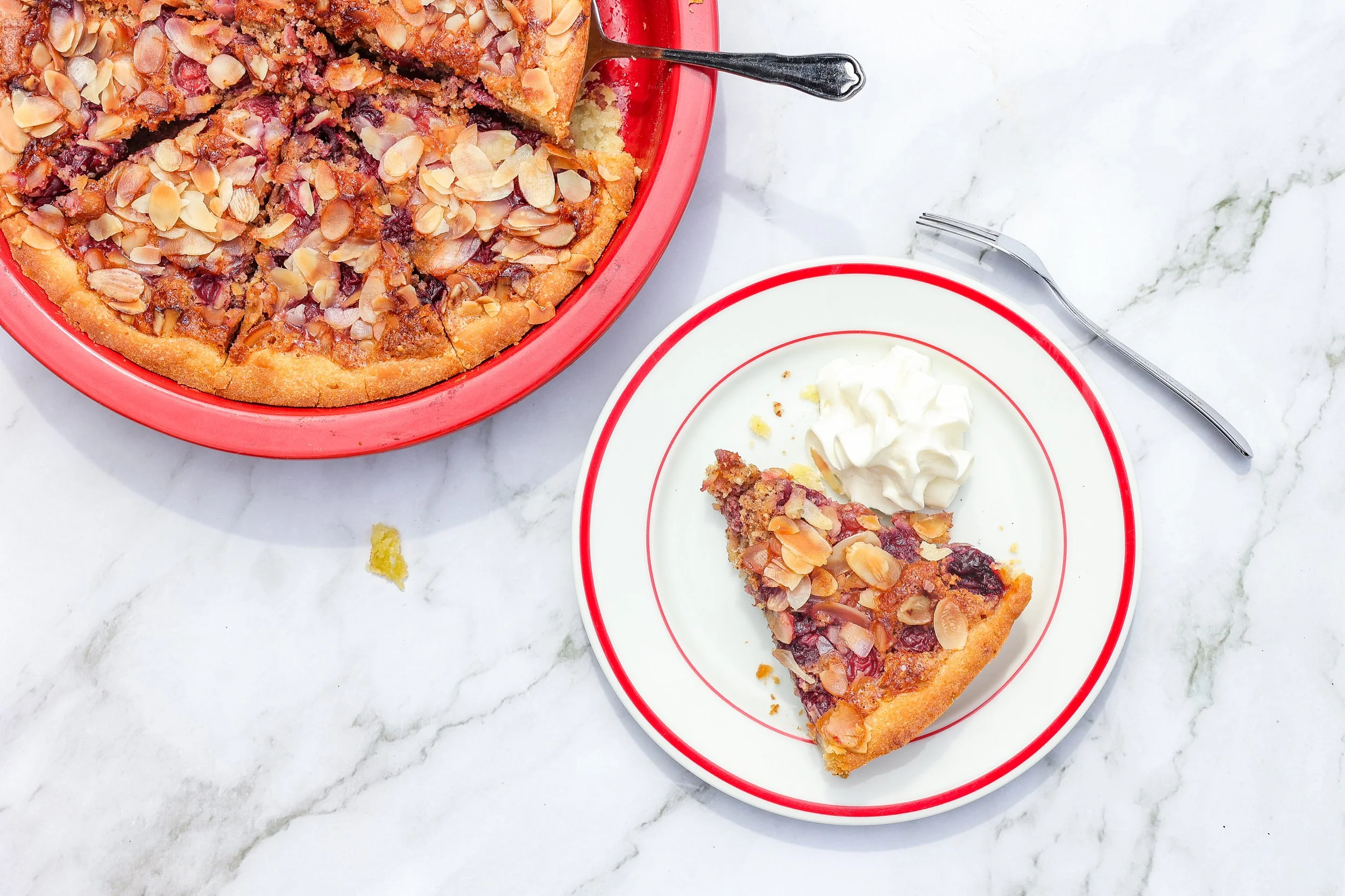 Rezept für Kirsch-Frangipane-Tarte