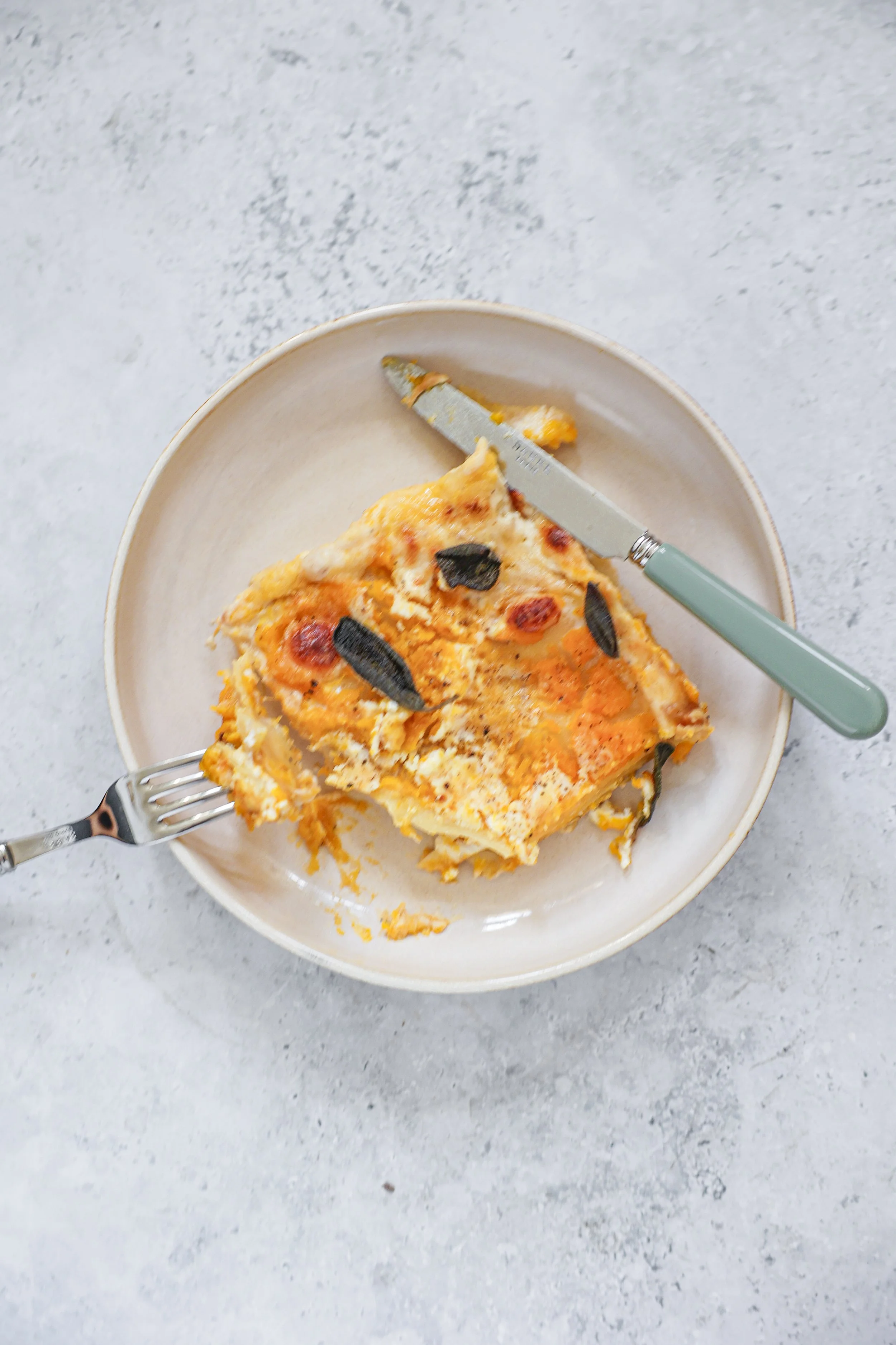 Rezept für Lasagne alla Zucca - Kürbislasagne