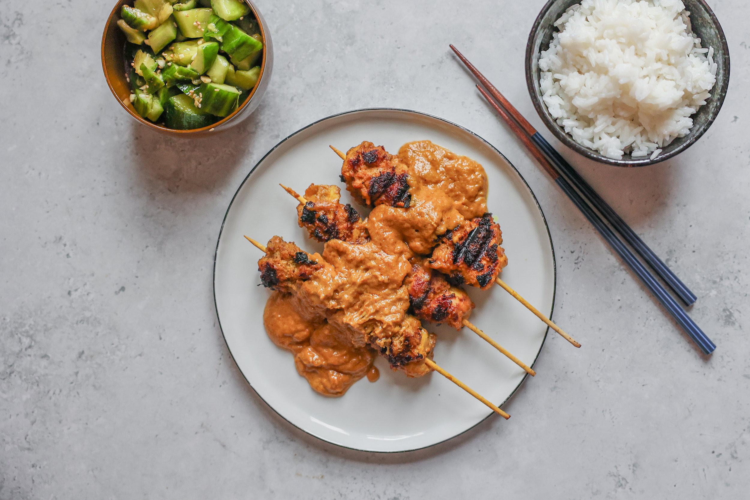 Rezept für Satay, Saté