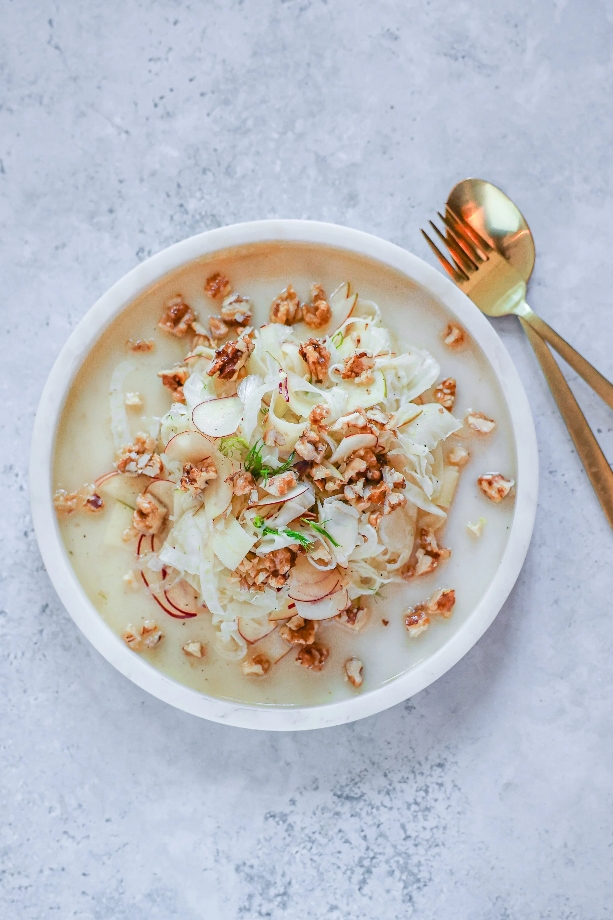Rezept für Apfel-Fenchel-Salat