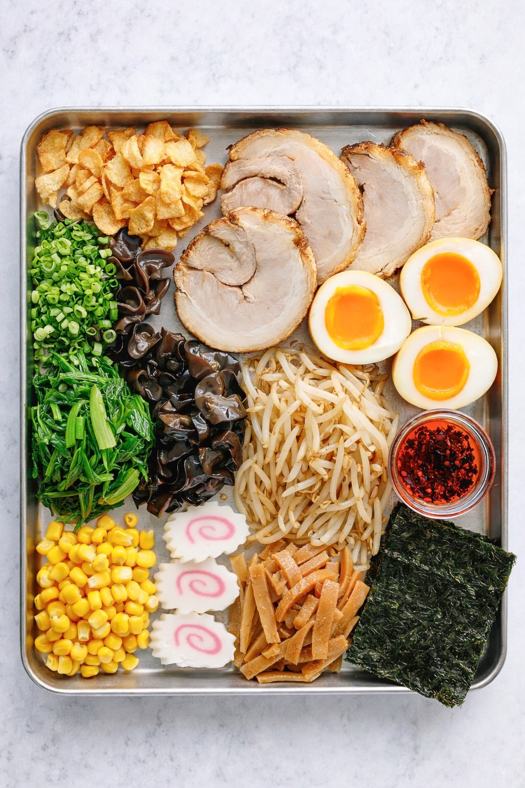 Rezepte für Ramen Toppings