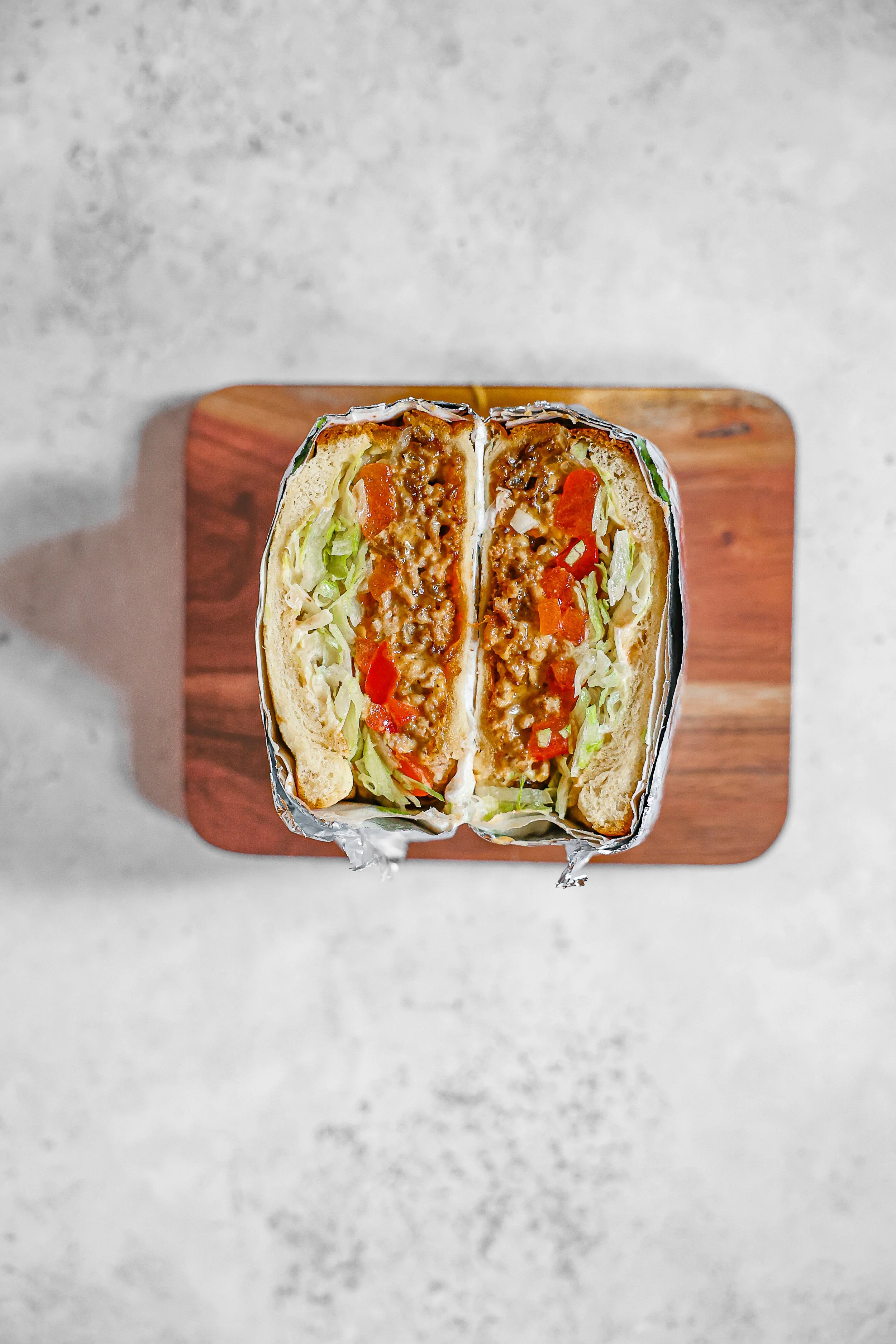 Rezept für Chopped Cheese Sandwich