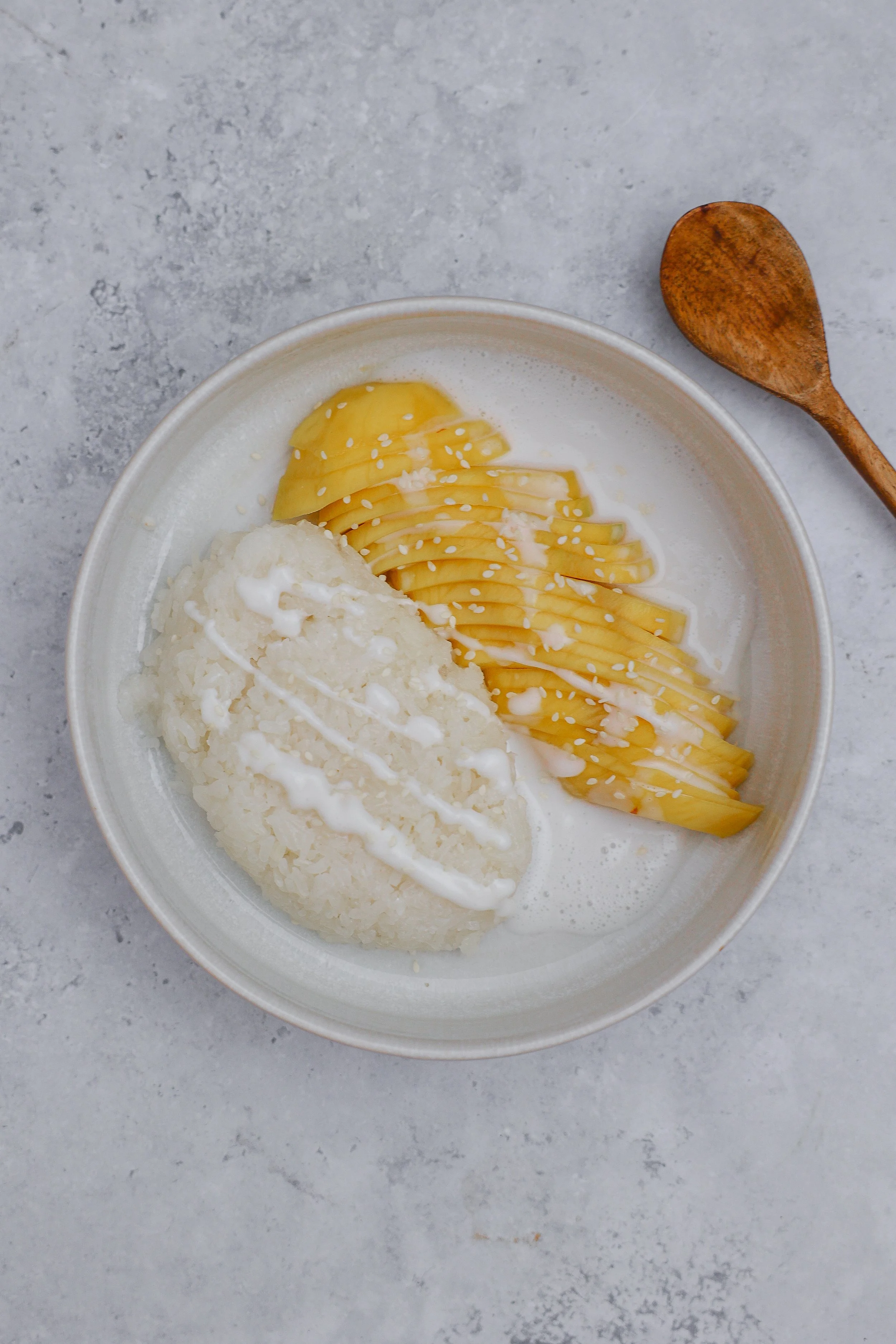 Einfaches Rezept für thailändischen Mango Sticky Rice