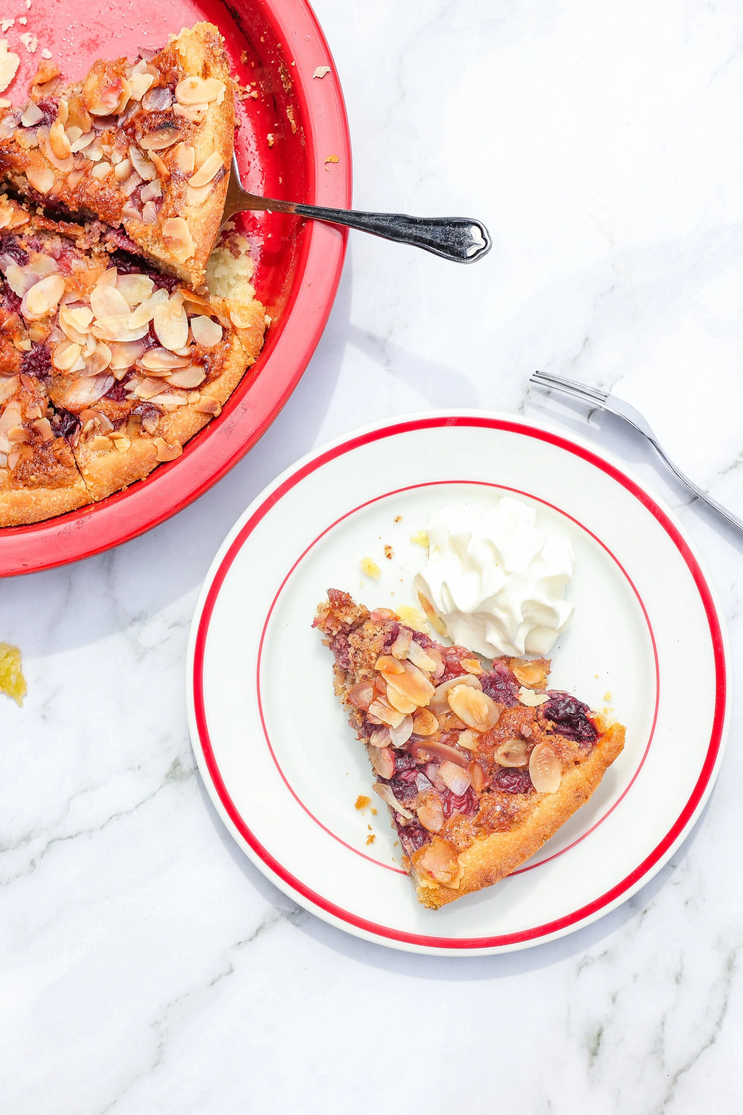 Rezeptr für Kirsch-Frangipane-Tarte