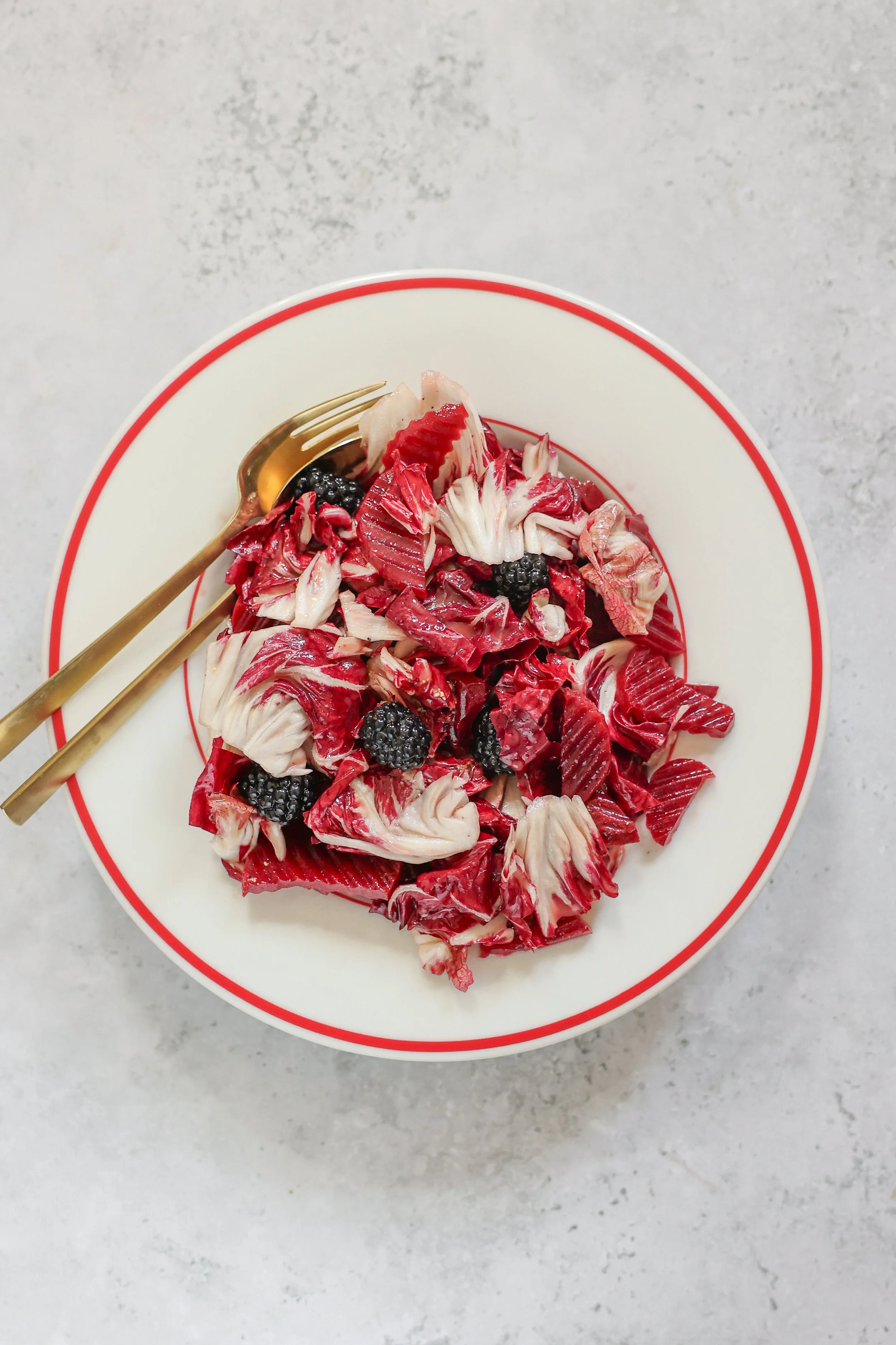 Rezeüt für Radicchio Salat