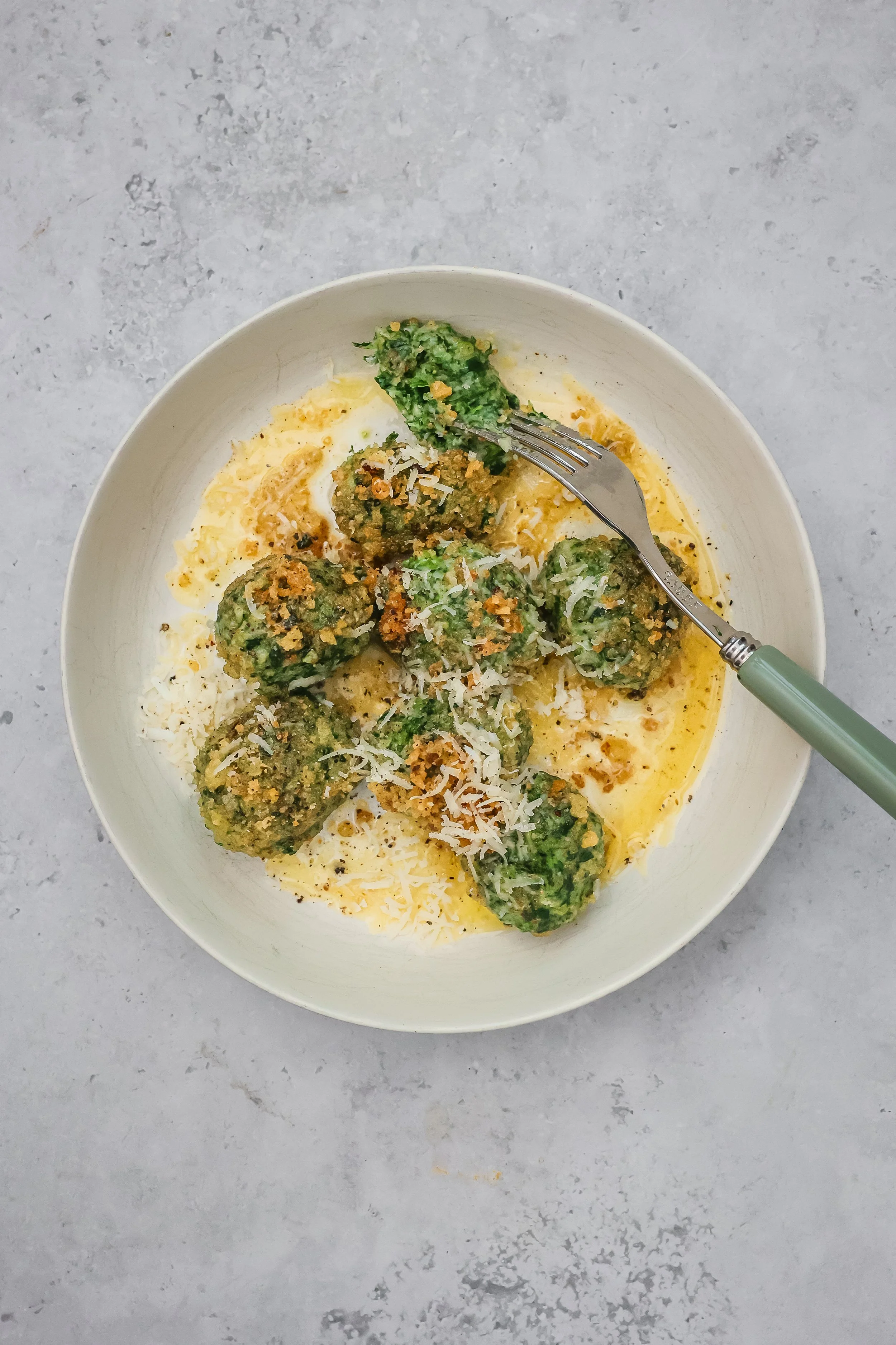 Rezept für Spinat-Käse-Gnocchi