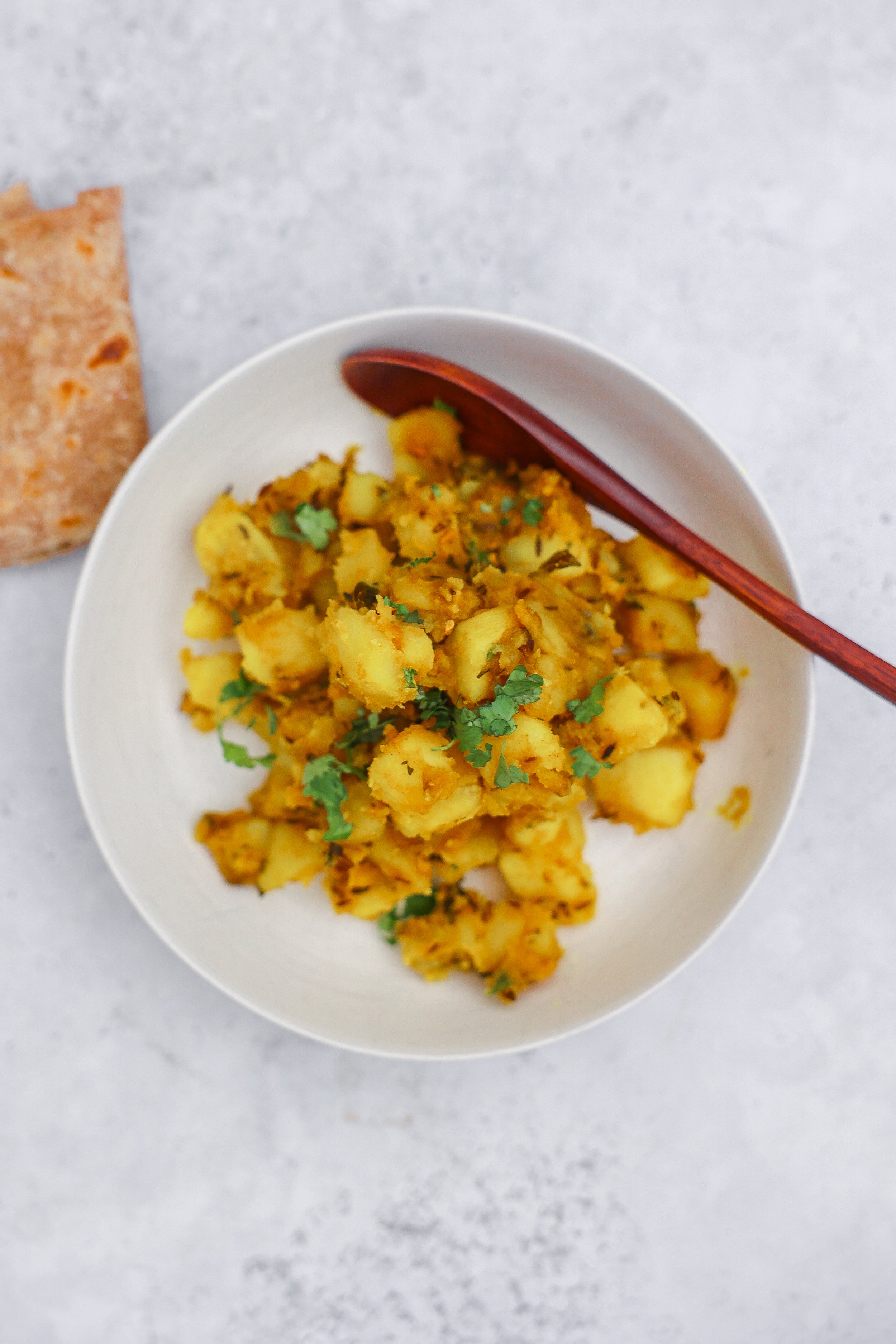 Rezept für indische Jeera Aloo