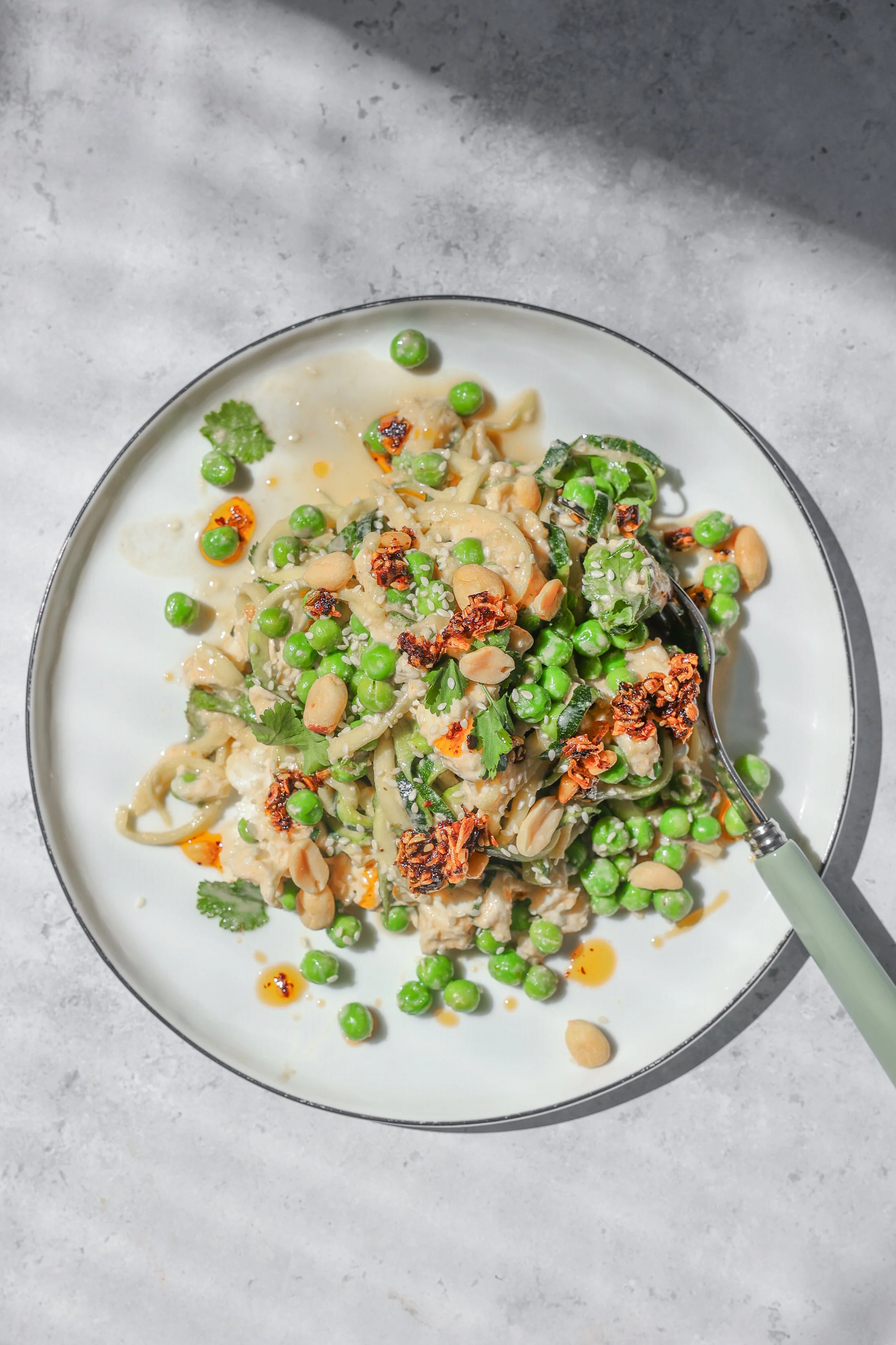 Rezept für Cold Sesame Zoodles