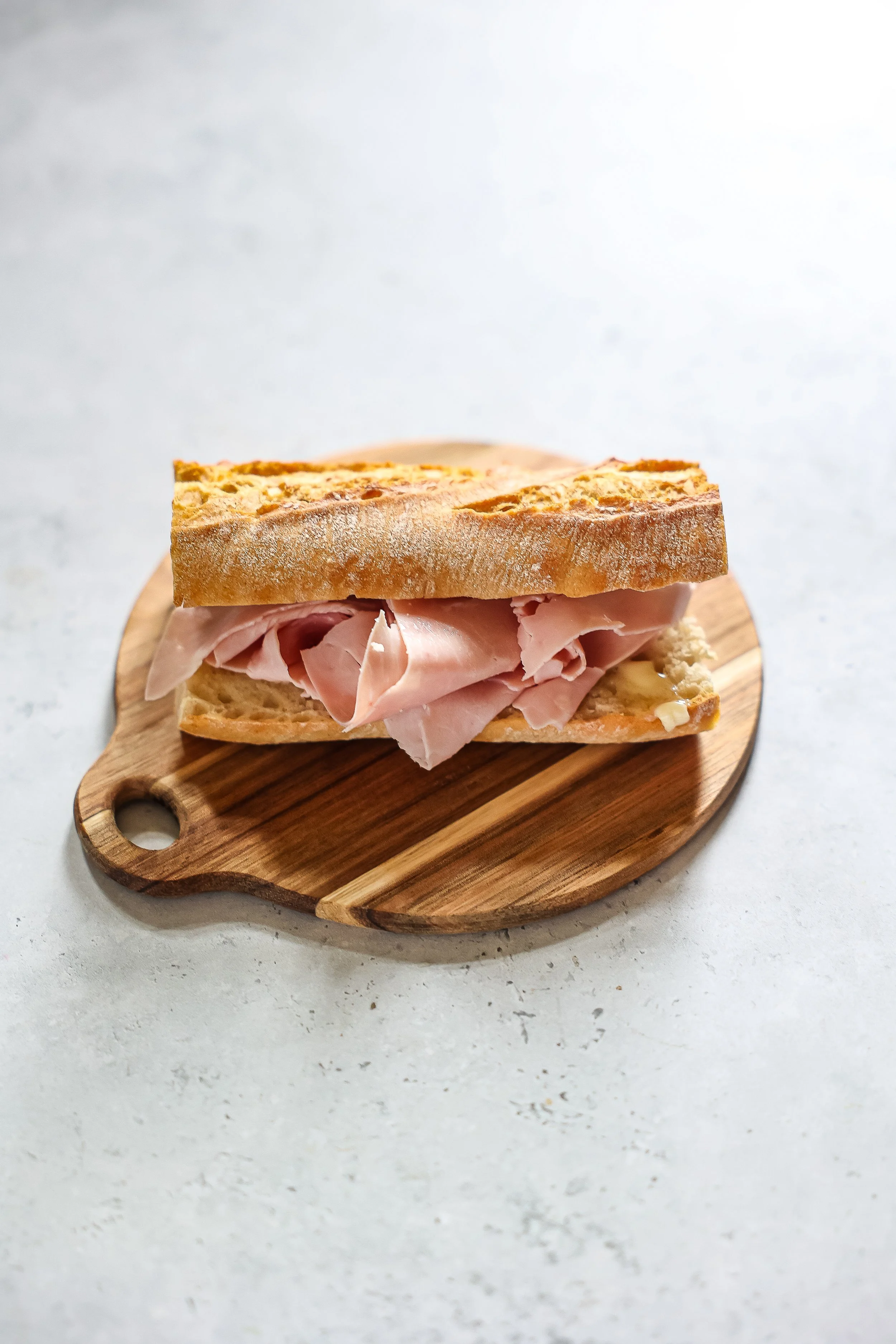 Rezept für Jambon Beurre Sandwich