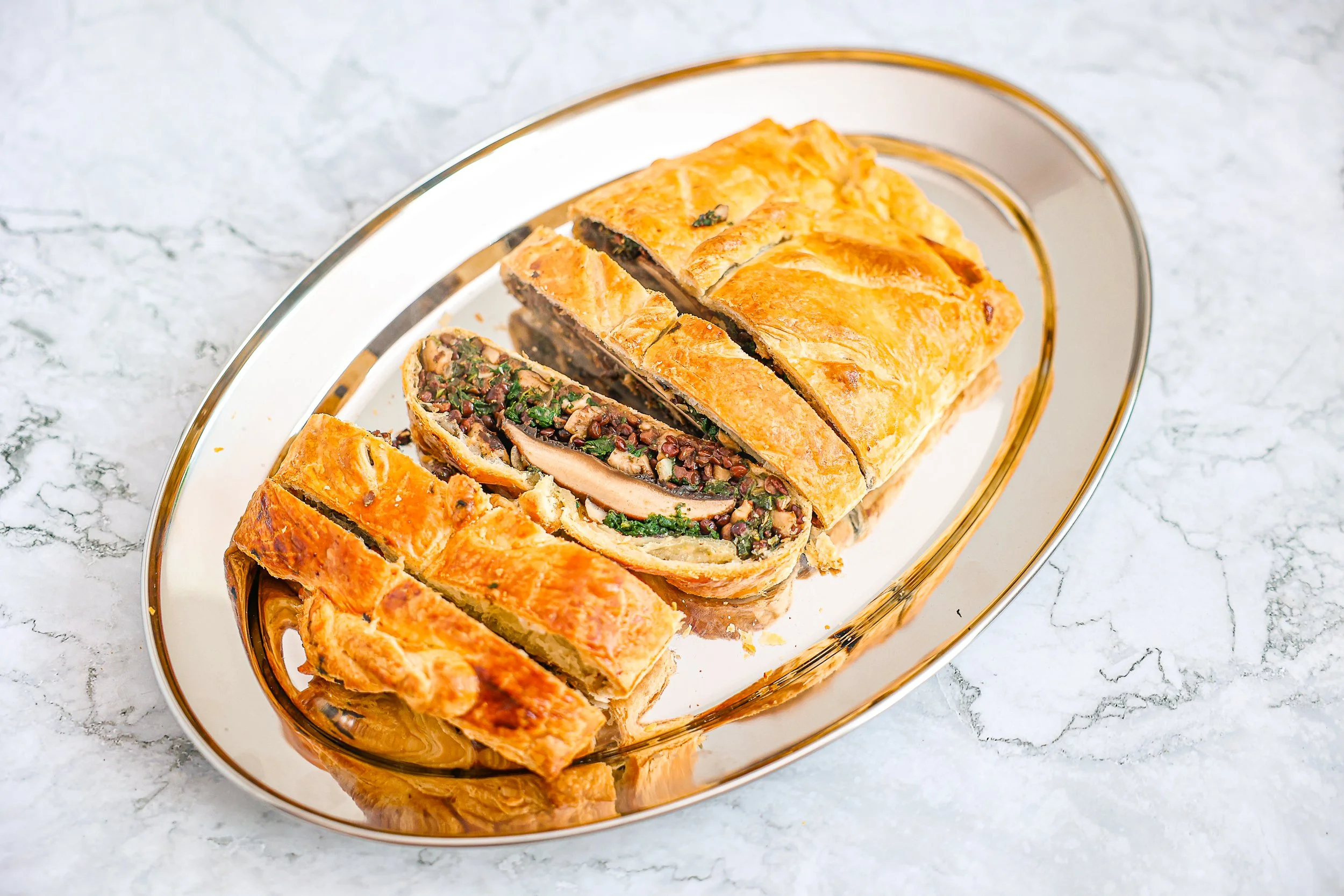 Rezept für vegetarisches Wellington