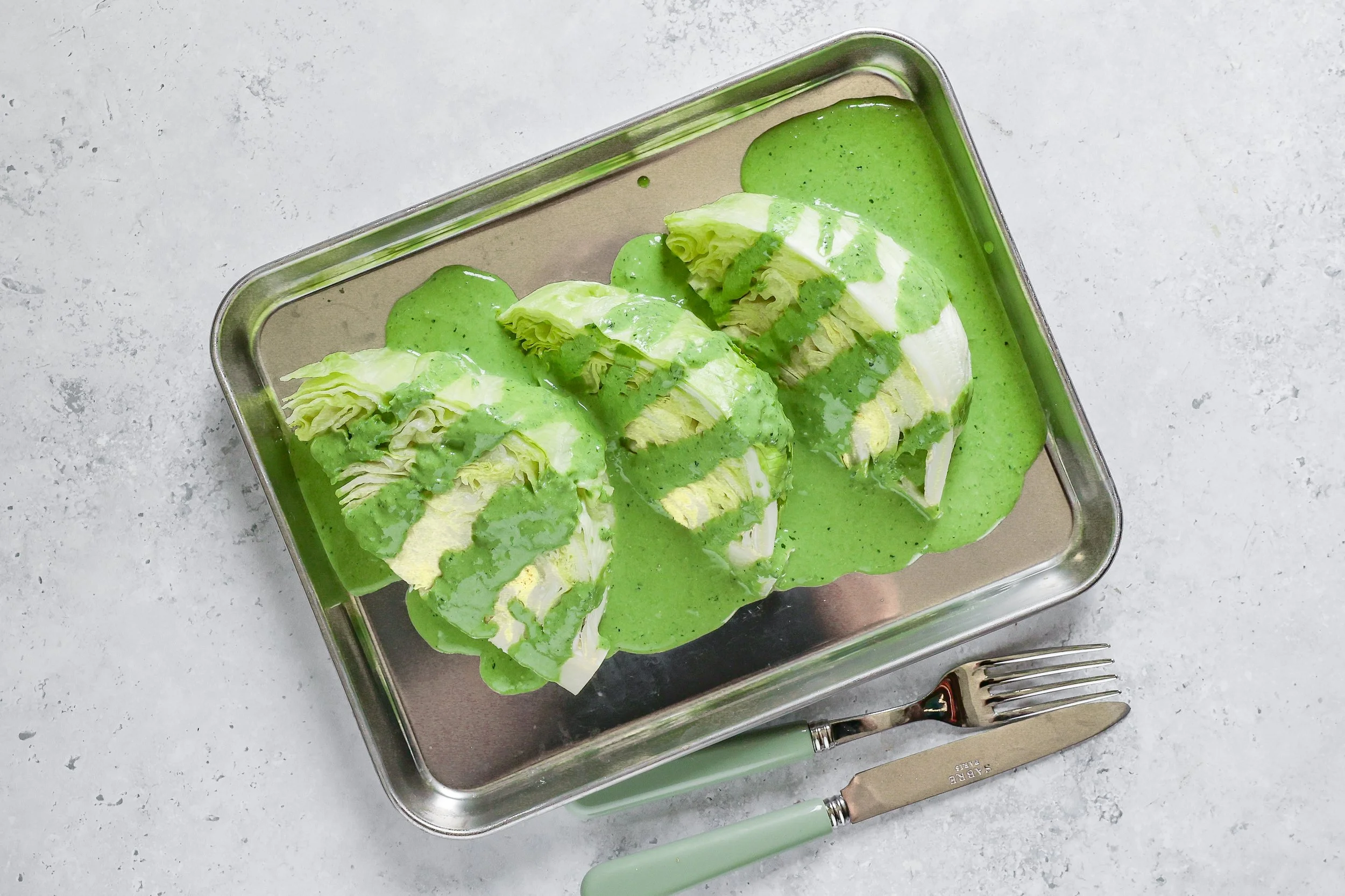 Rezept für Green Goddess Wedges