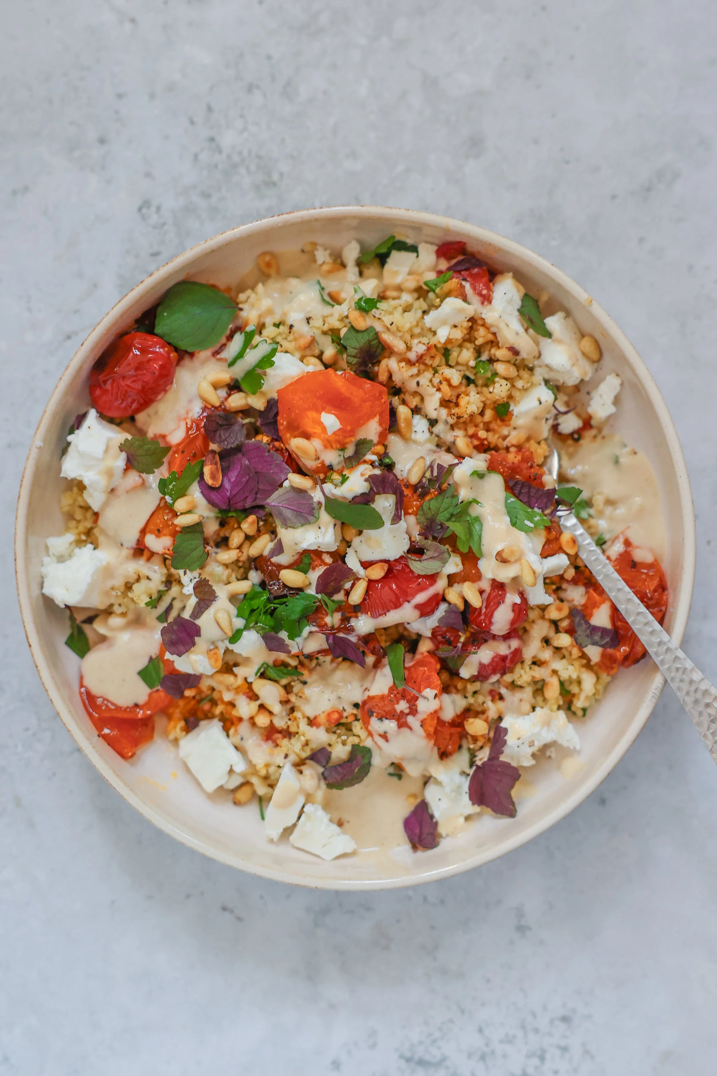 Rezept für Buchweizen-Feta-Salat