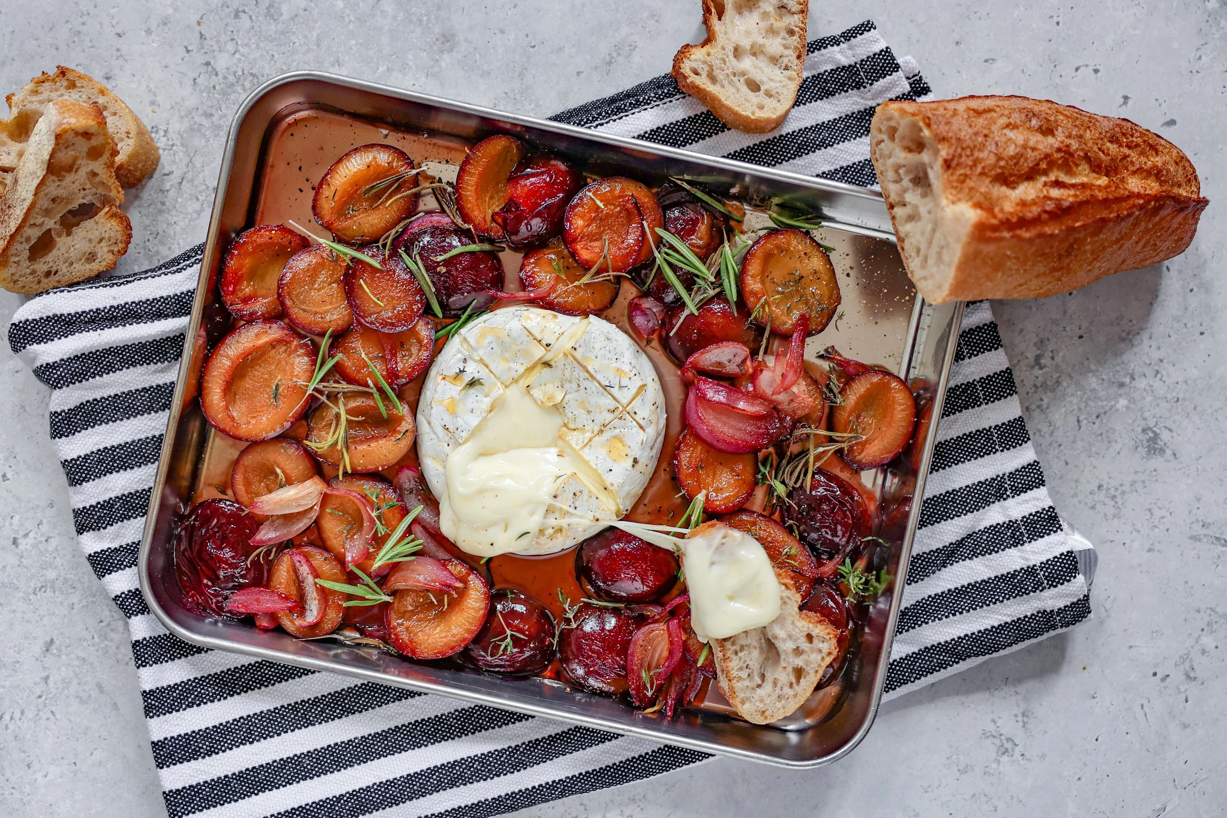 Rezept für Ofen Camembert