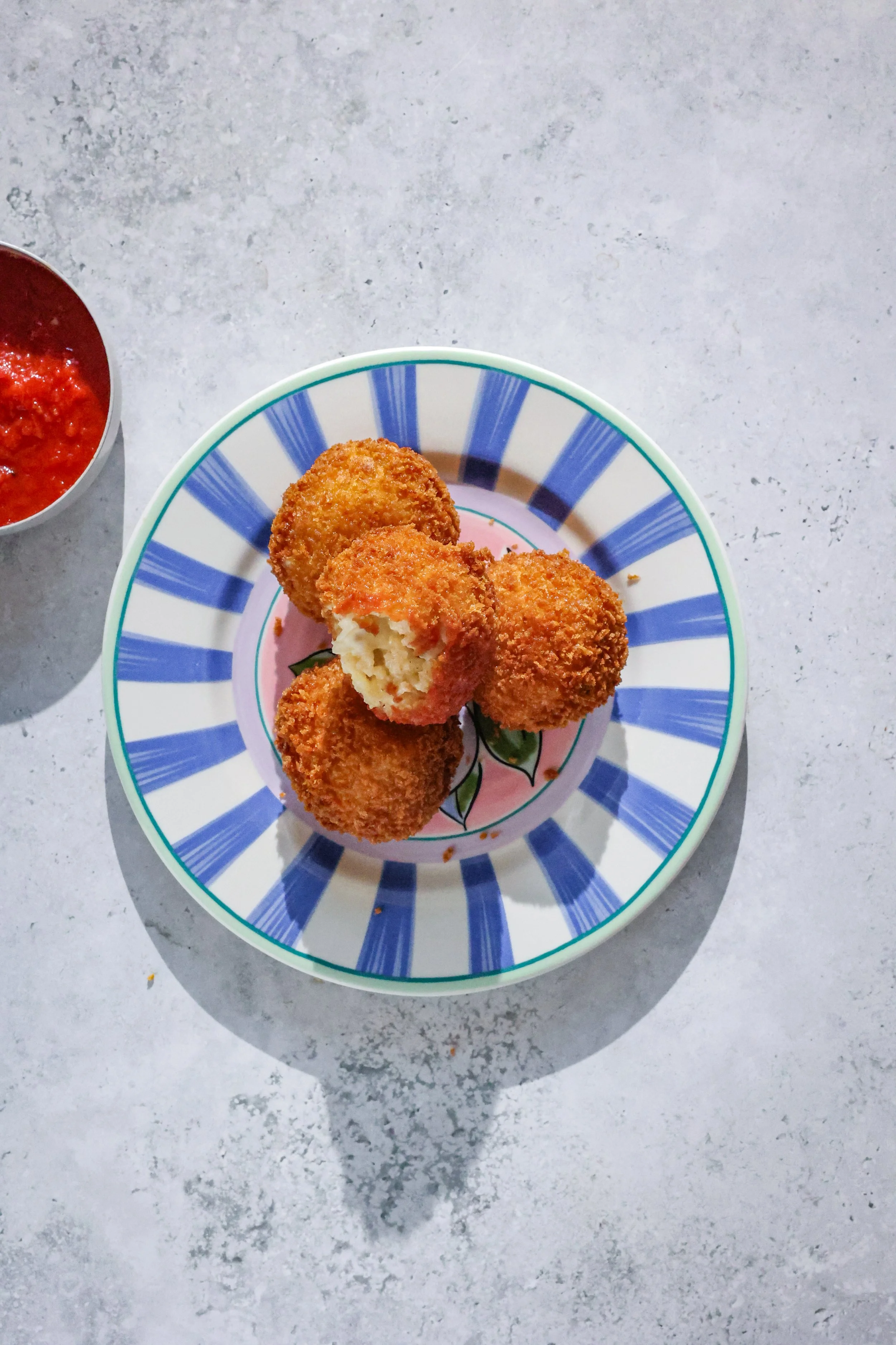 Mini-Arancini mit Cheesepull