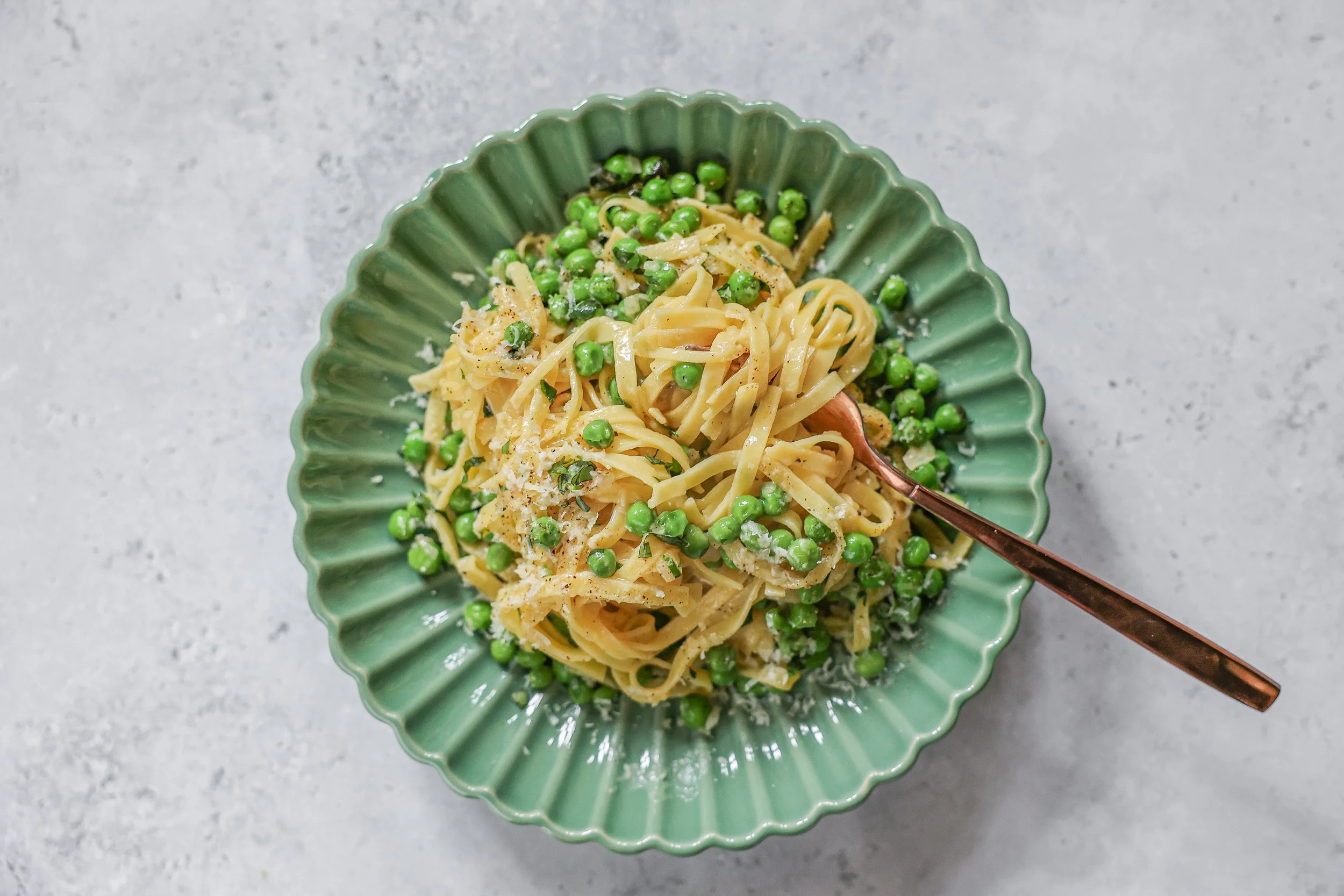 Rezept für Pasta e Piselli
