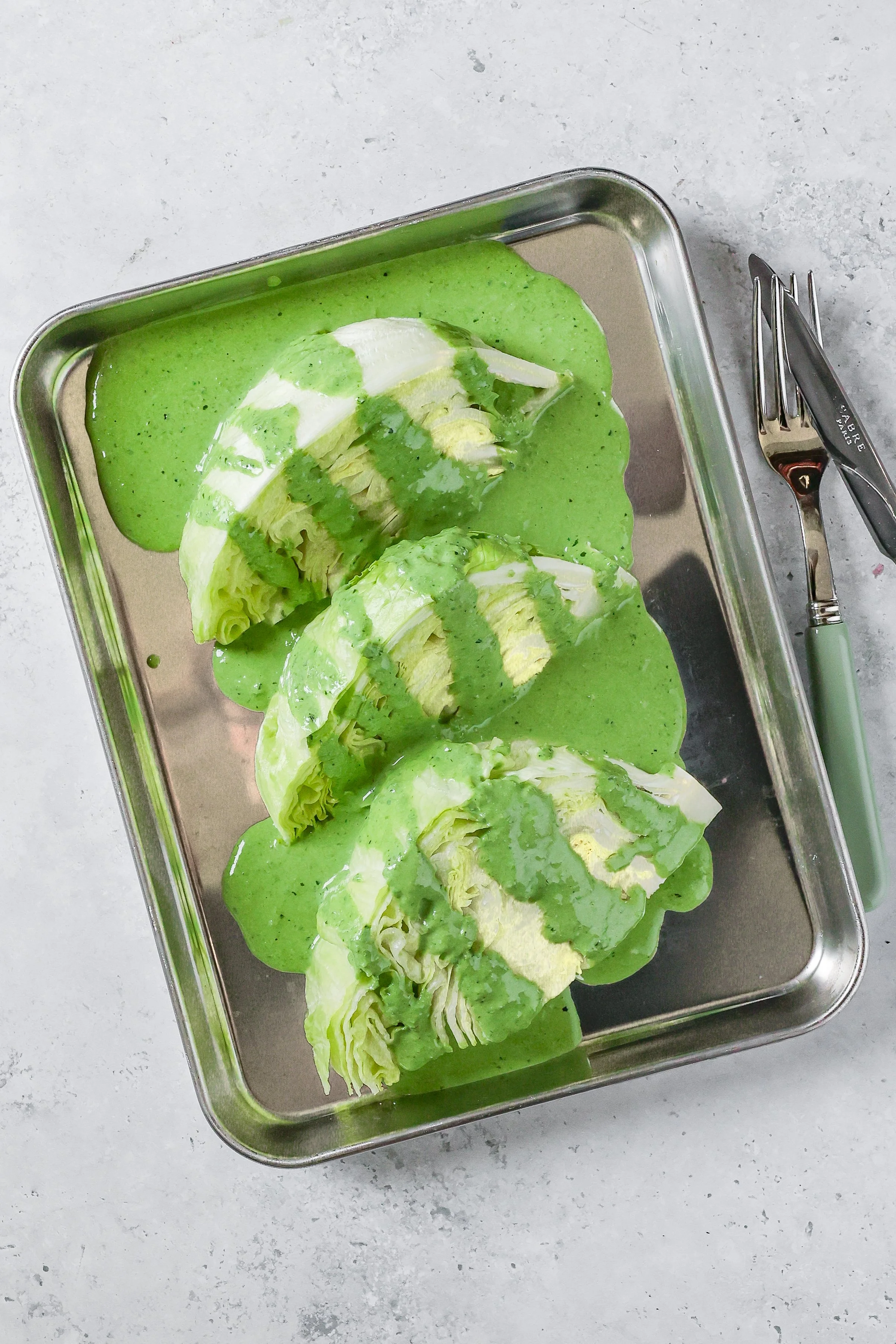 Rezept für Green-Goddess-Wedges