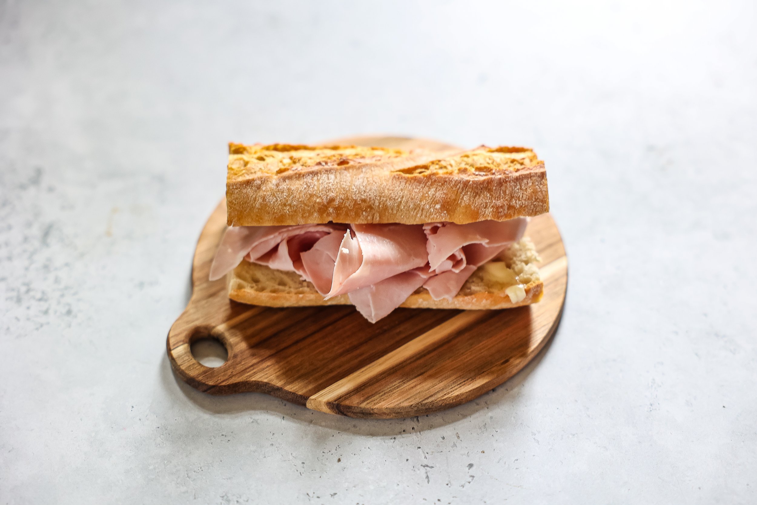 Rezept für Jambon Beurre Sandwich