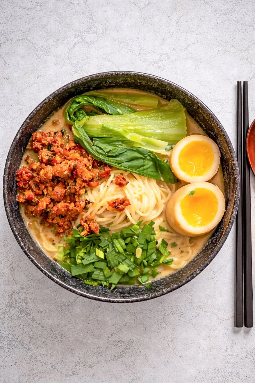 Rezept für Tantanmen Ramen