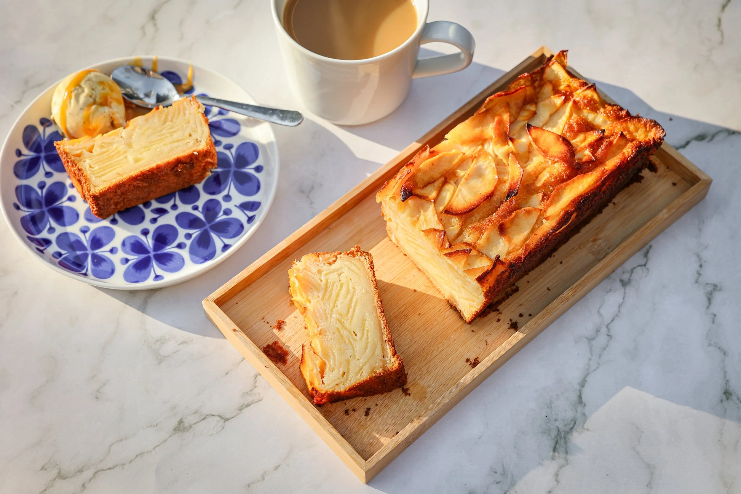 Rezept für Unsichtbaren Apfelkuchern