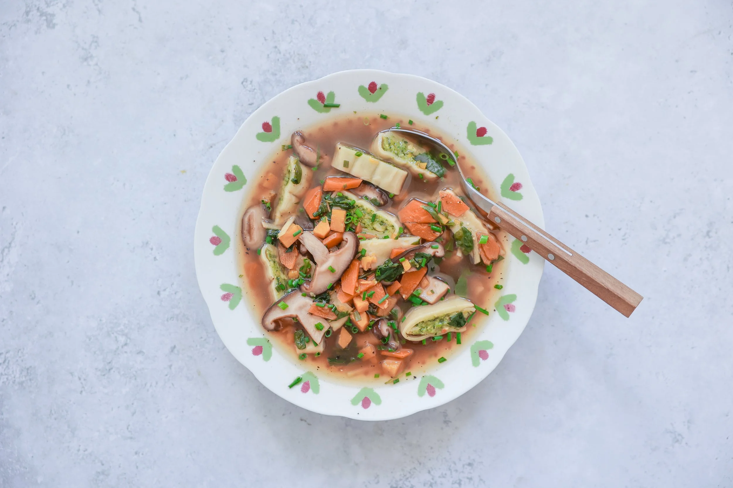 Rezept für Maultaschensuppe