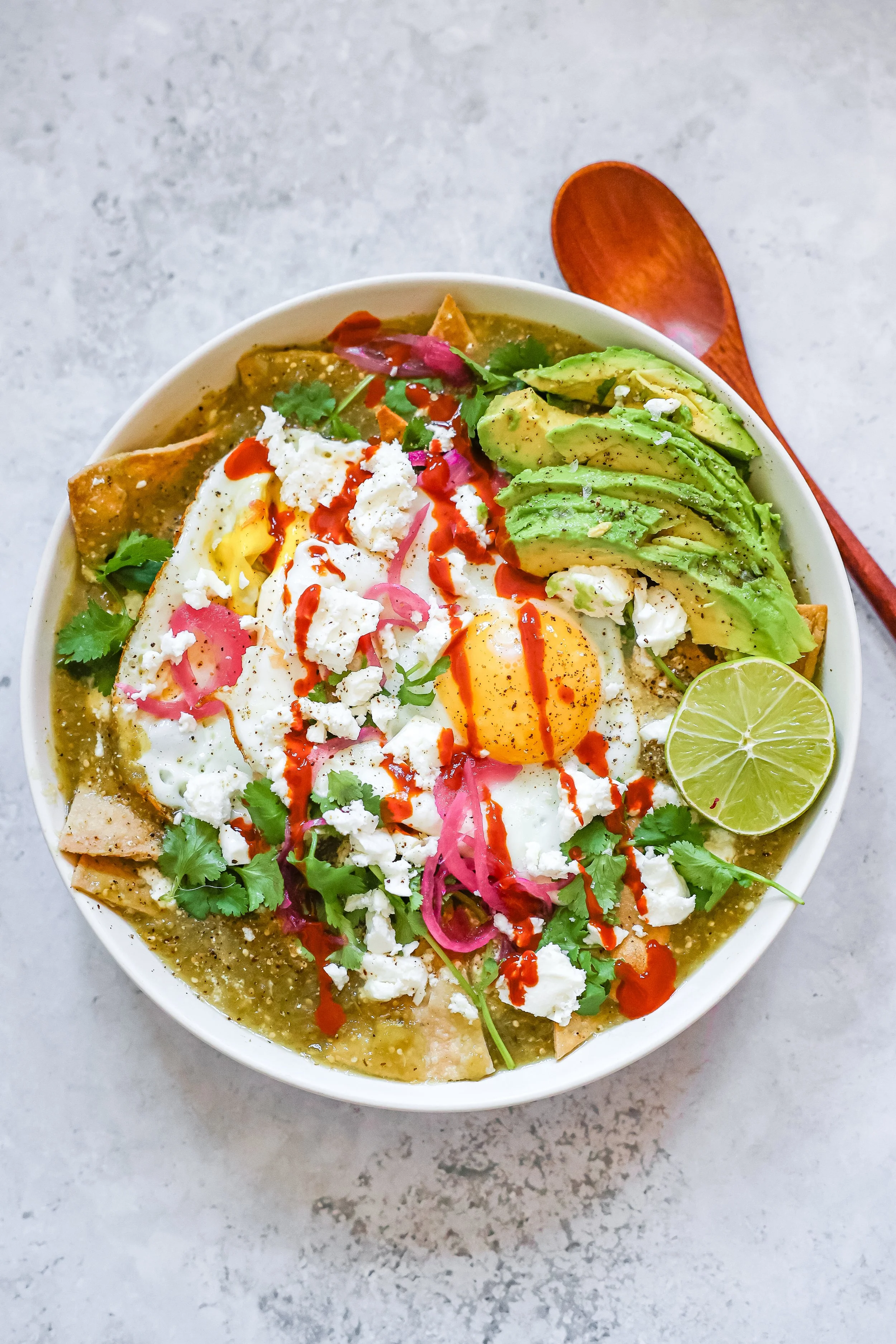 Rezept für Chilaquiles Salsa Verde