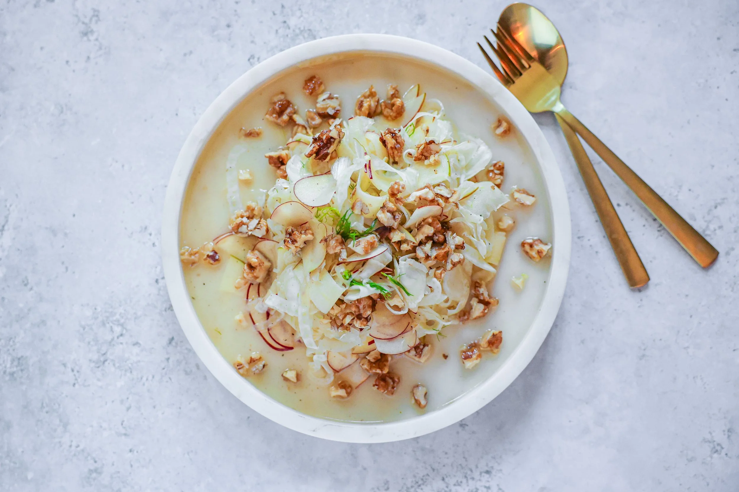 Rezept für Apfel-Fenchel-Salat