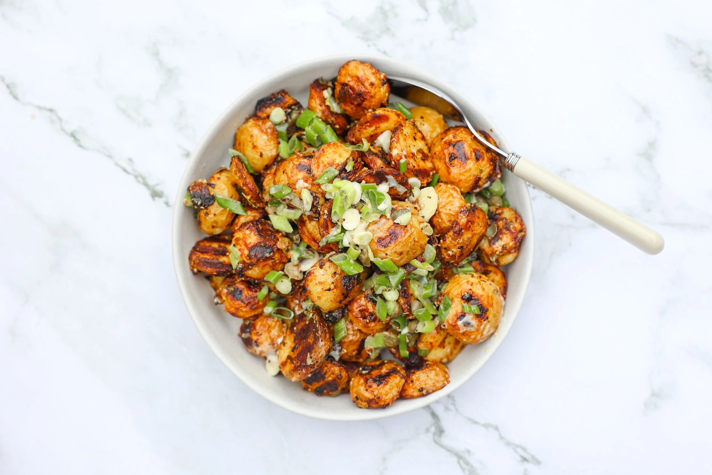 Rezept für Gegrillter Kartoffelsalat