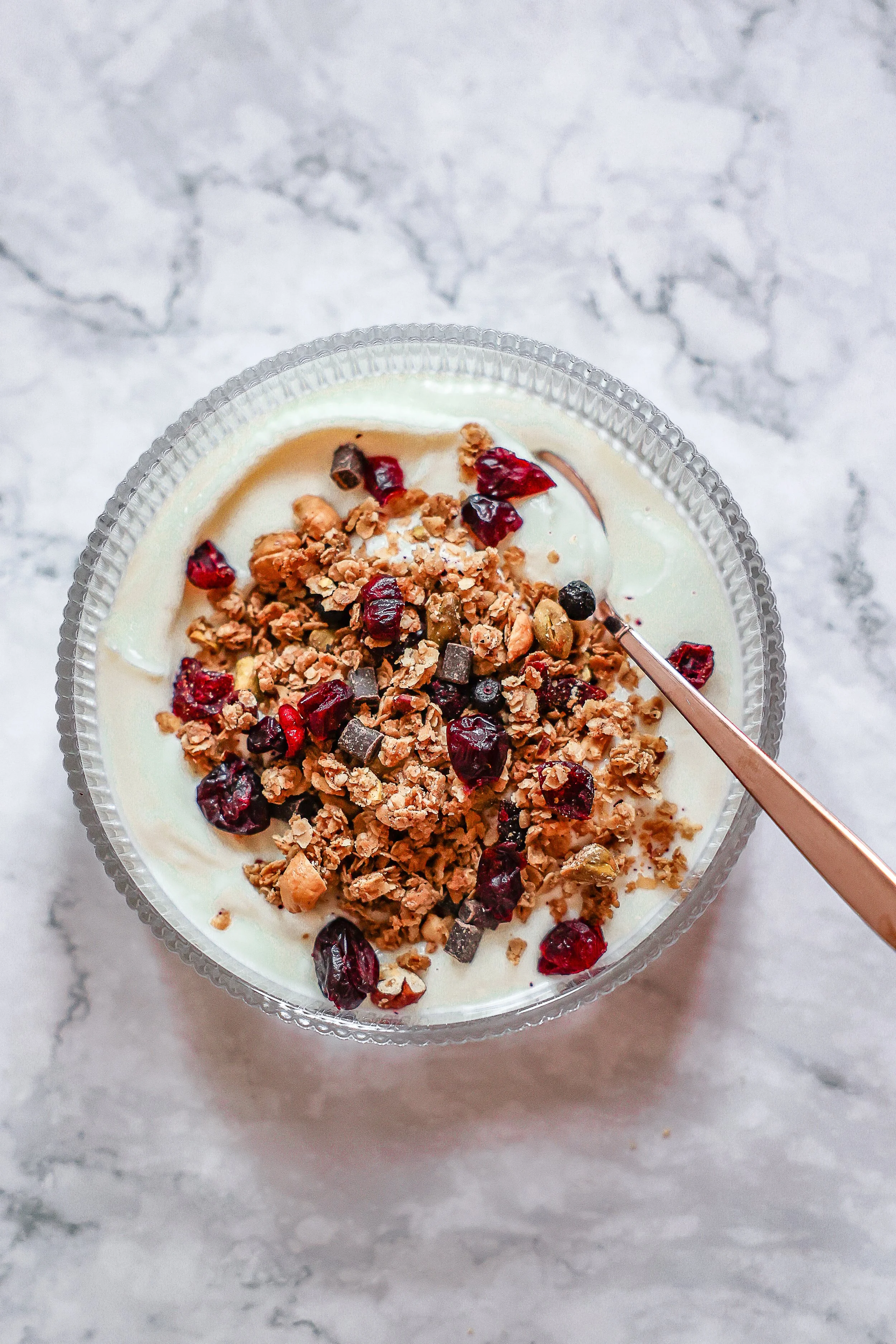 Rezept für Winter Beeren Granola