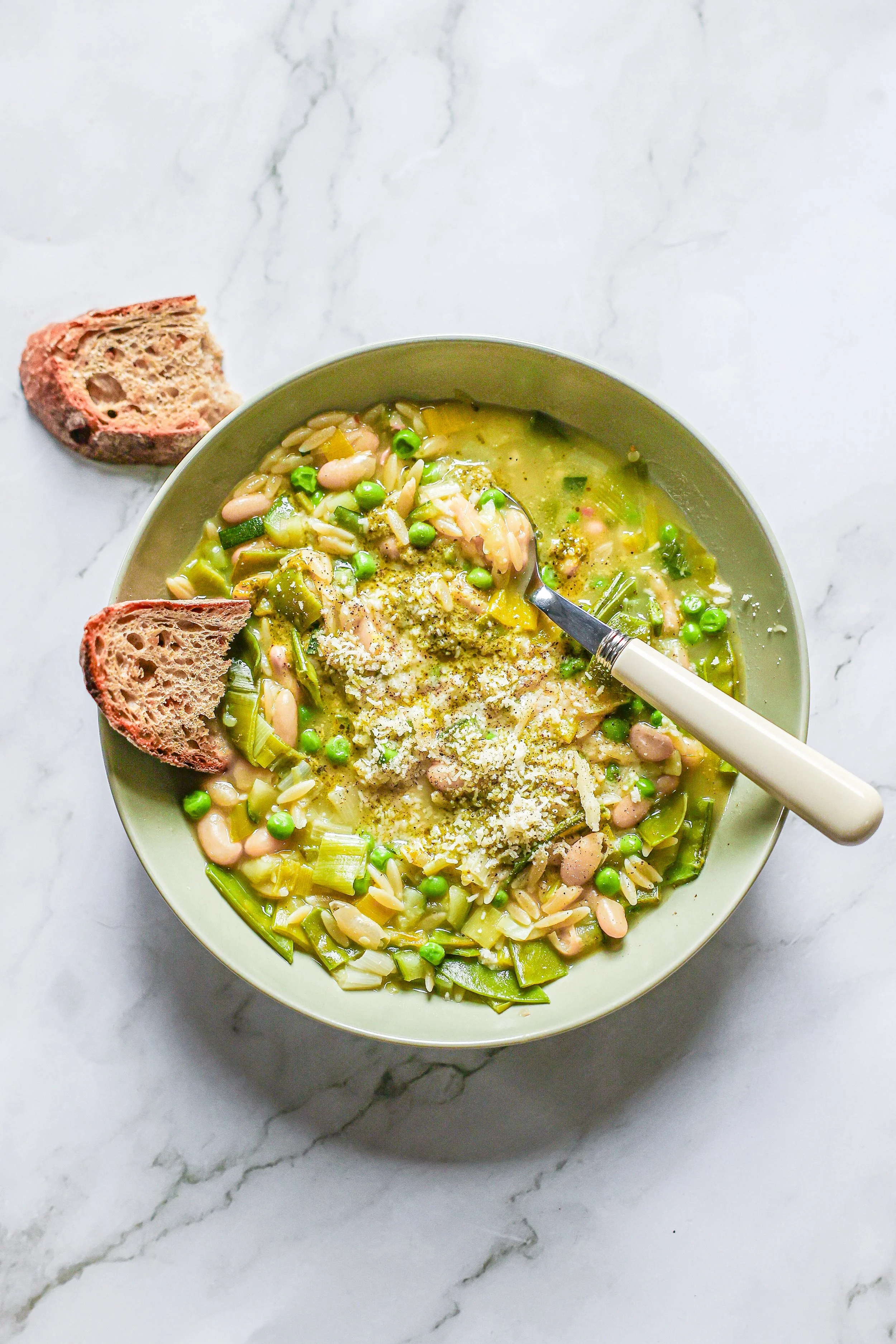 Rezept für Minestrone Verde