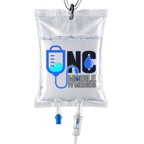 Baseline Boost mobile IV therapy with Vitamin C, Zinc and Glutathione, available in Wilmington and throughout coastal North Carolina.