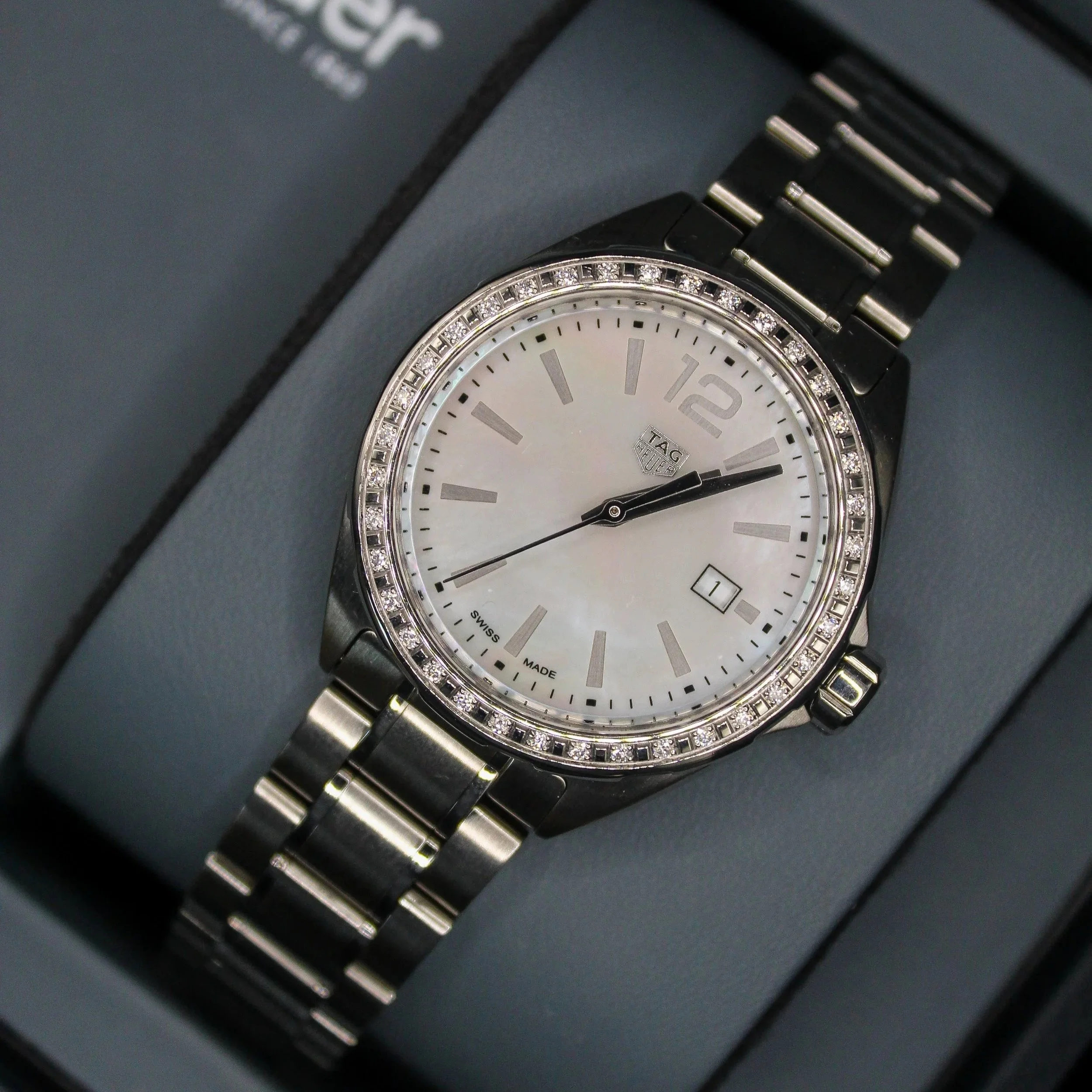 Tag Heuer Formula 1 | Mother Of Pearl Diamond Bezel (Ladies 35mm)