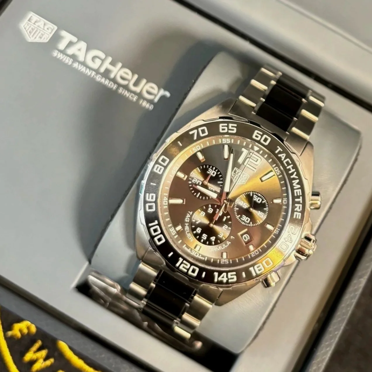 SOLD TAG Heuer - Formula 1 (Grey Chronograph) - 43mm (Mens) Ceramic