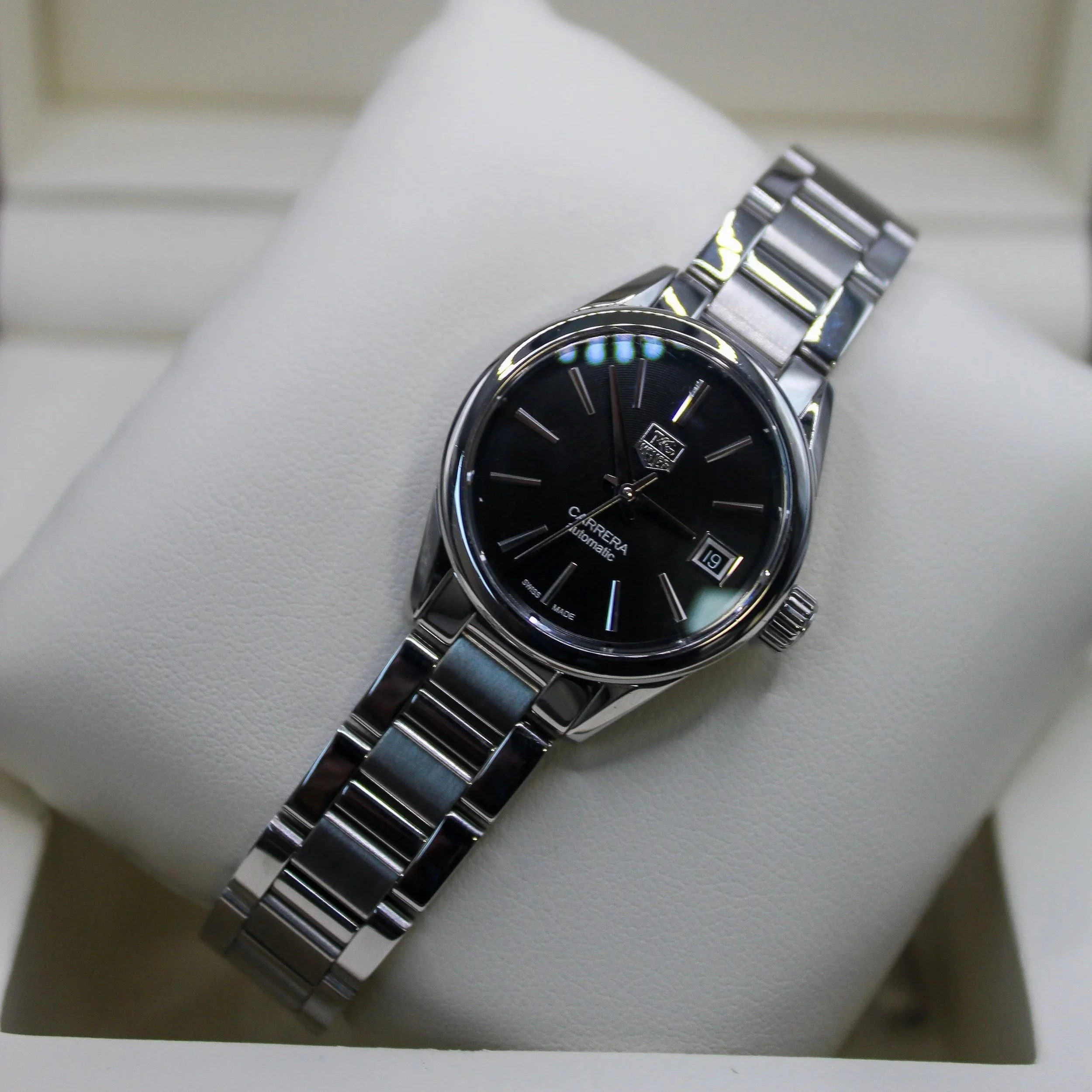Tag Heuer Carrera | Black Facel (Ladies 28mm)