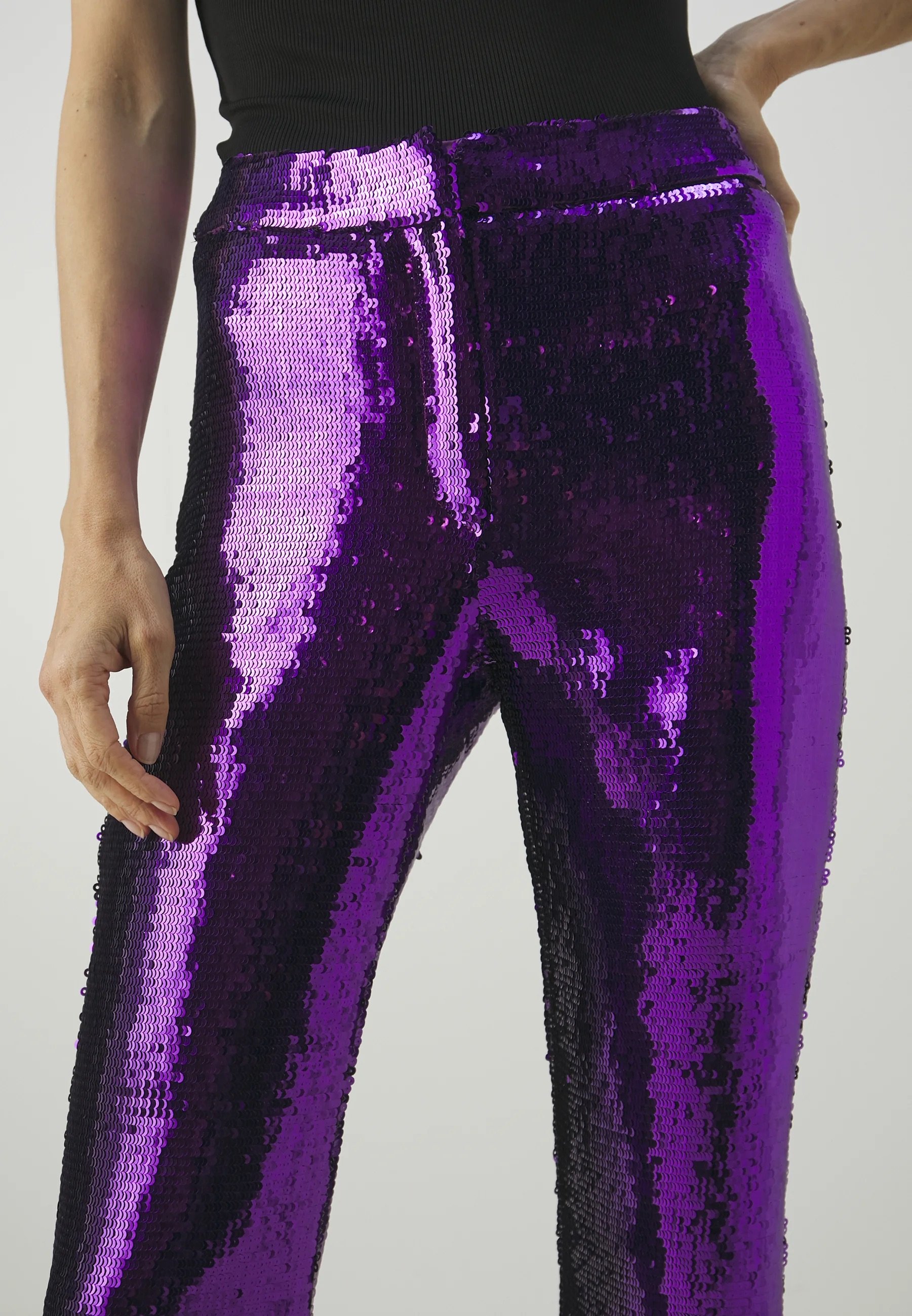Purple flared sequin pants (3).jpeg