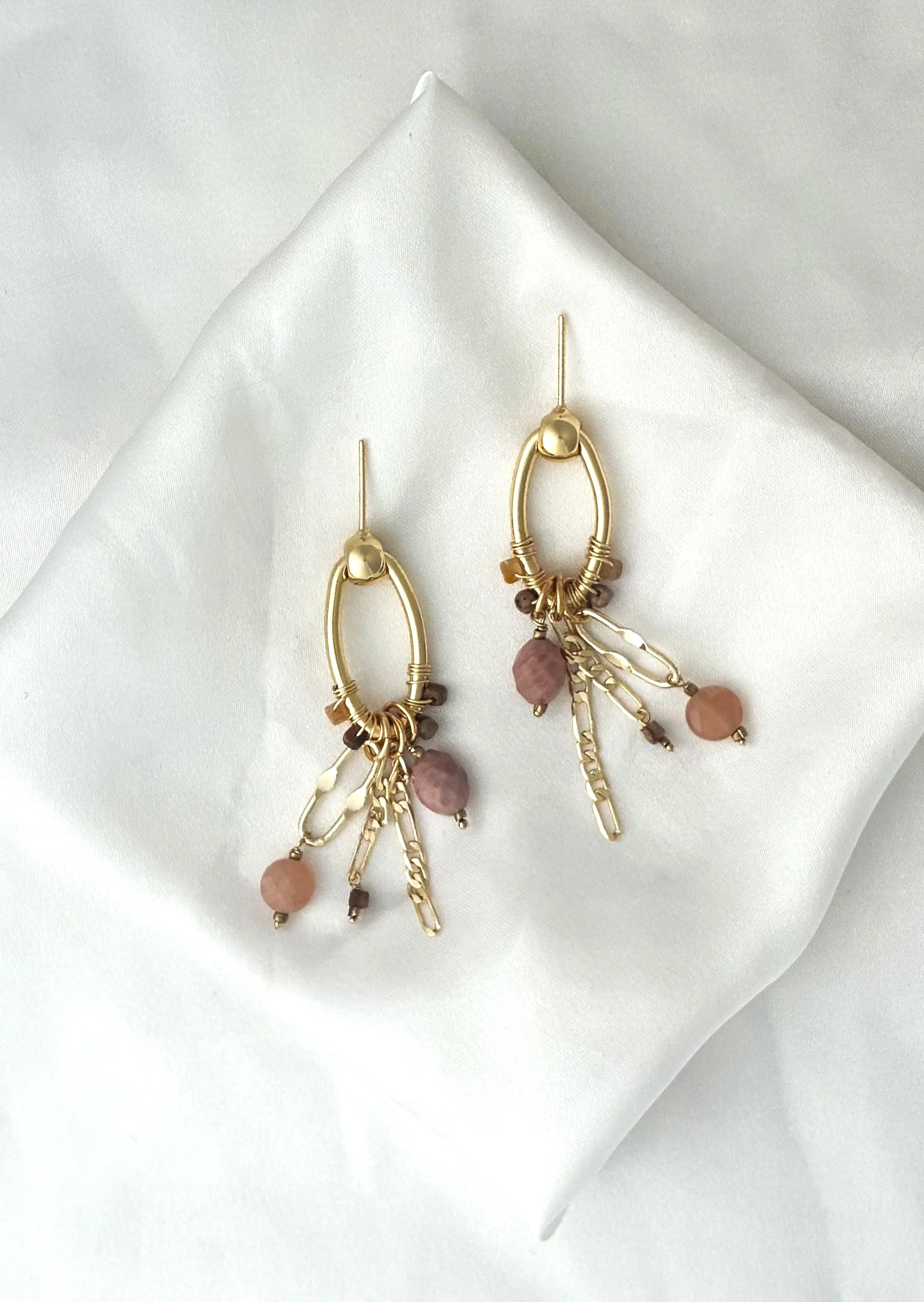 Cluster F*ck Earrings in Pinks or Blues