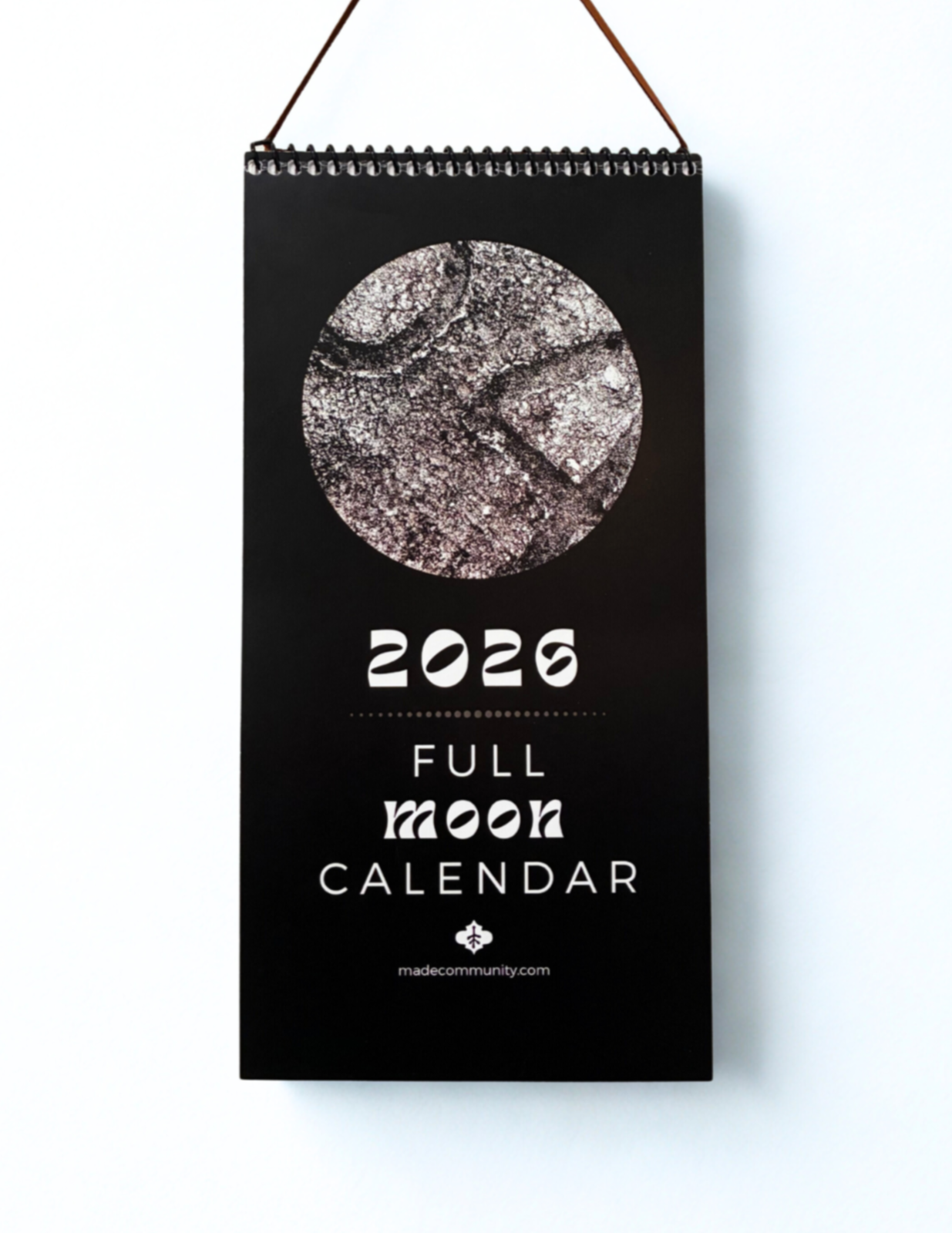 2026 Full Moon Wall Calendar