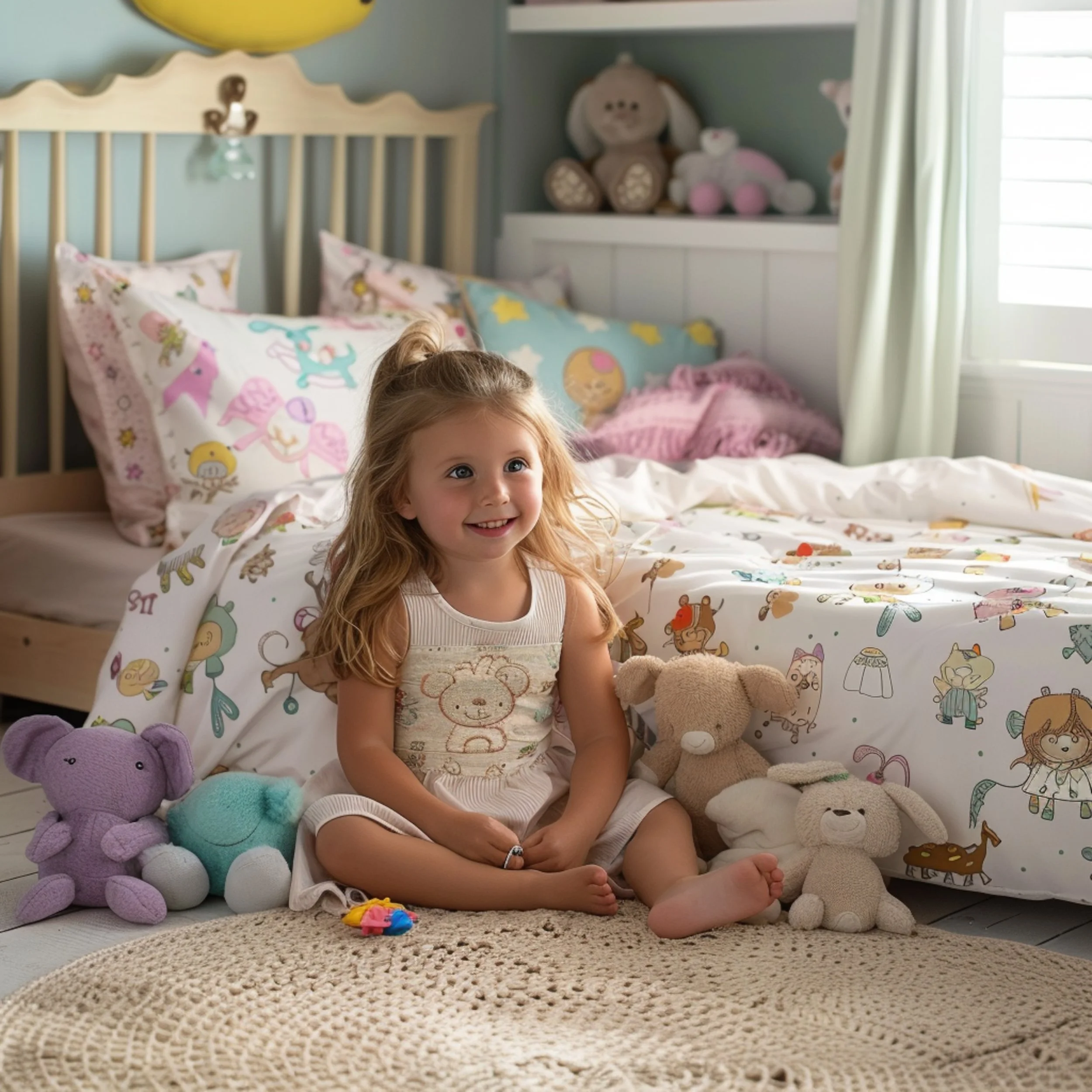 there-is-little-girl-sitting-floor-with-stuffed-animals-generative-ai.jpg