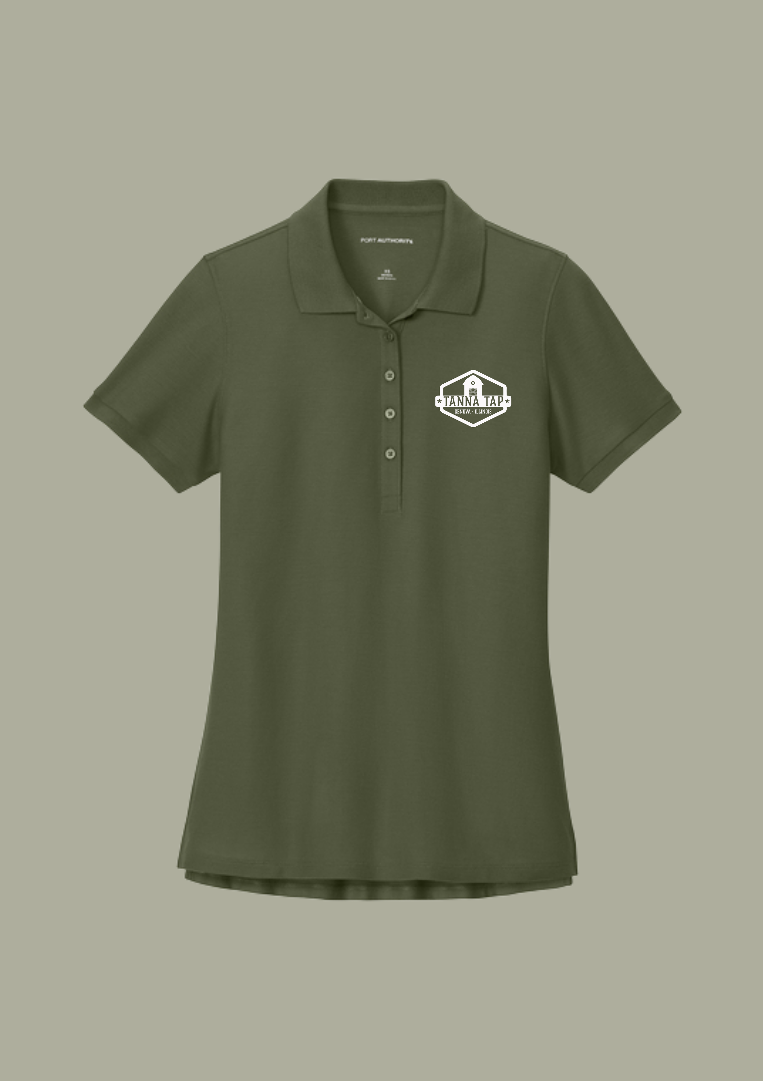 LK200 Ladies SS Polo Olive Drab.png